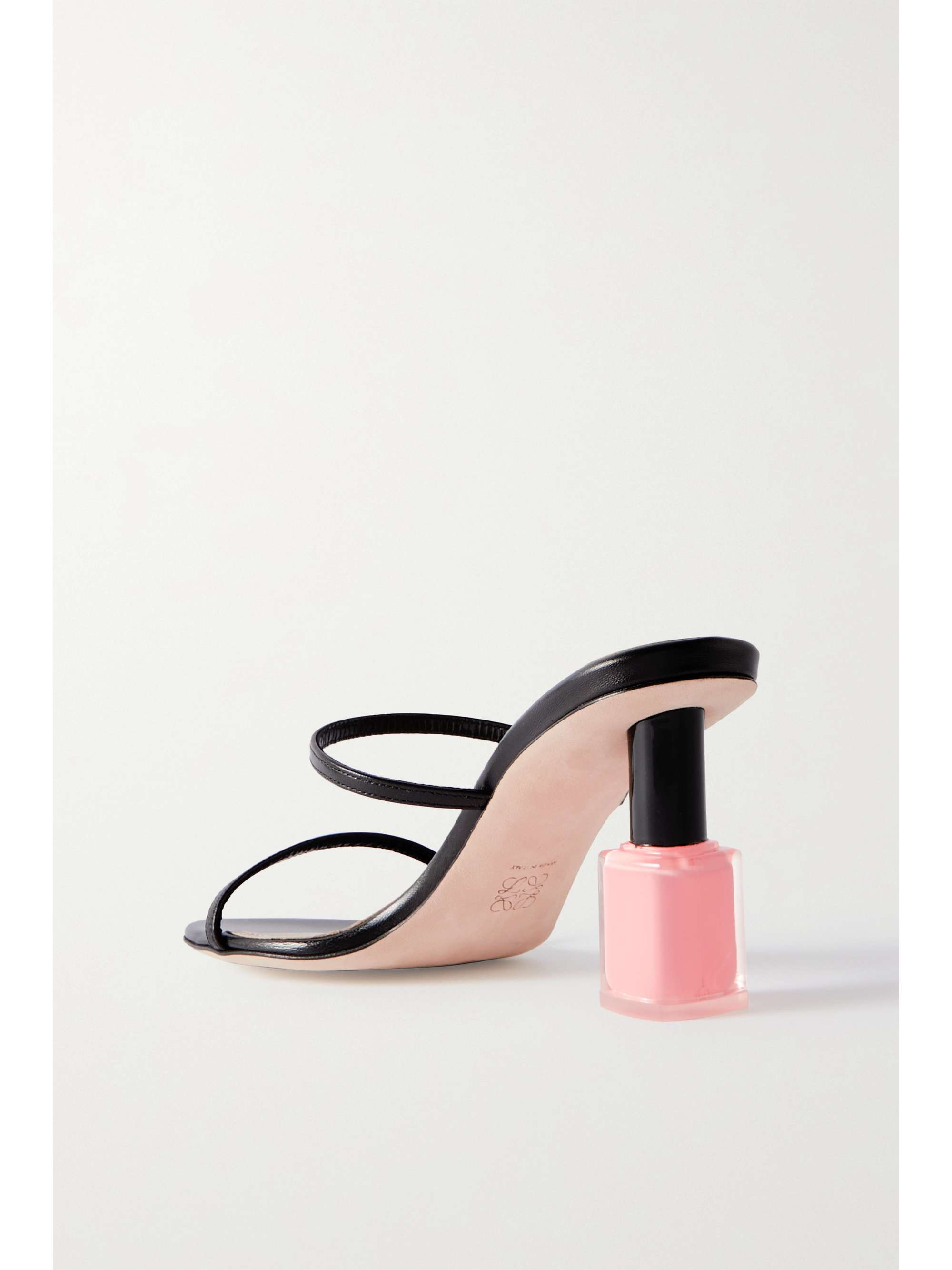 LOEWE Embellished leather mules