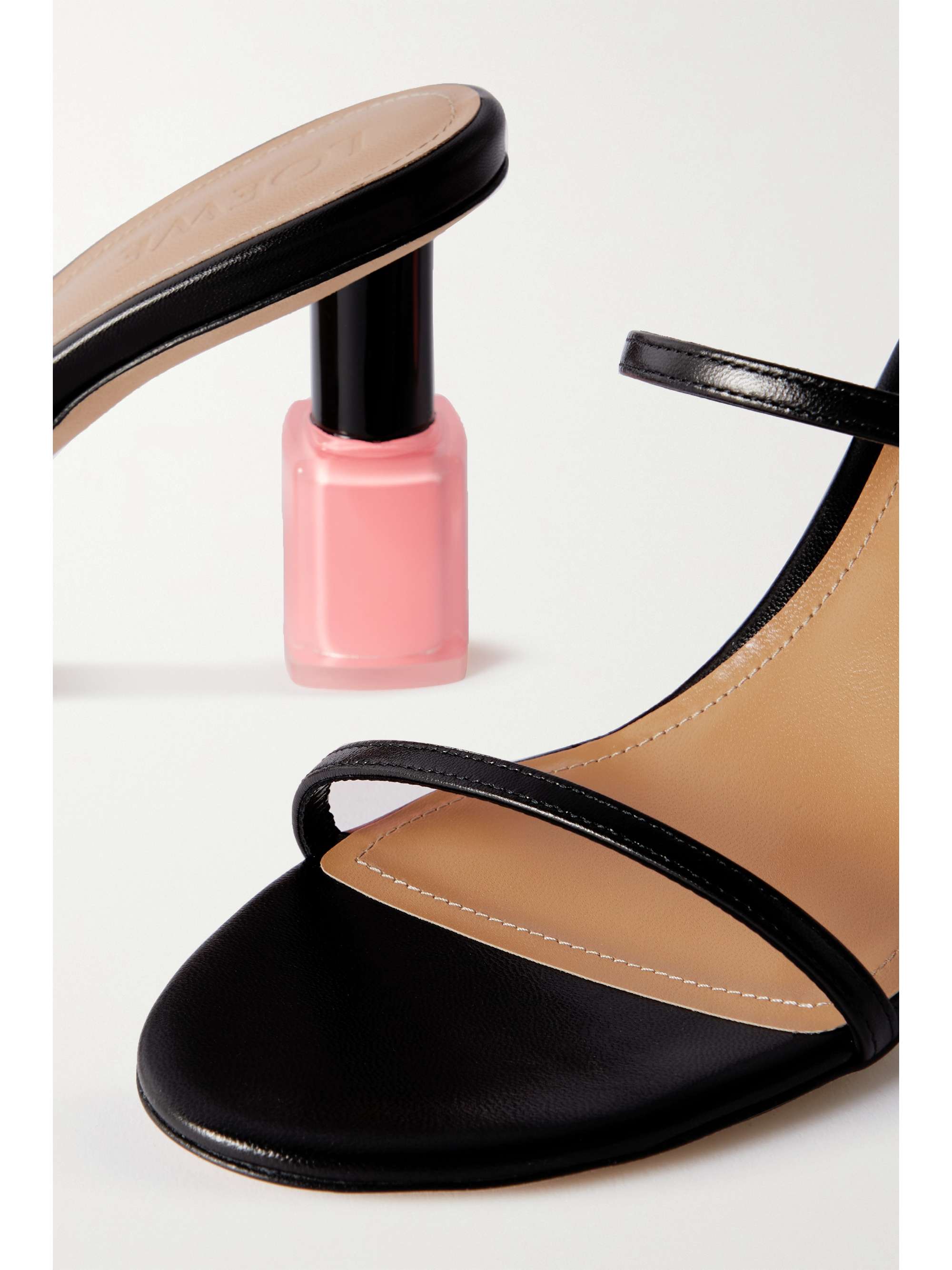 LOEWE Embellished leather mules
