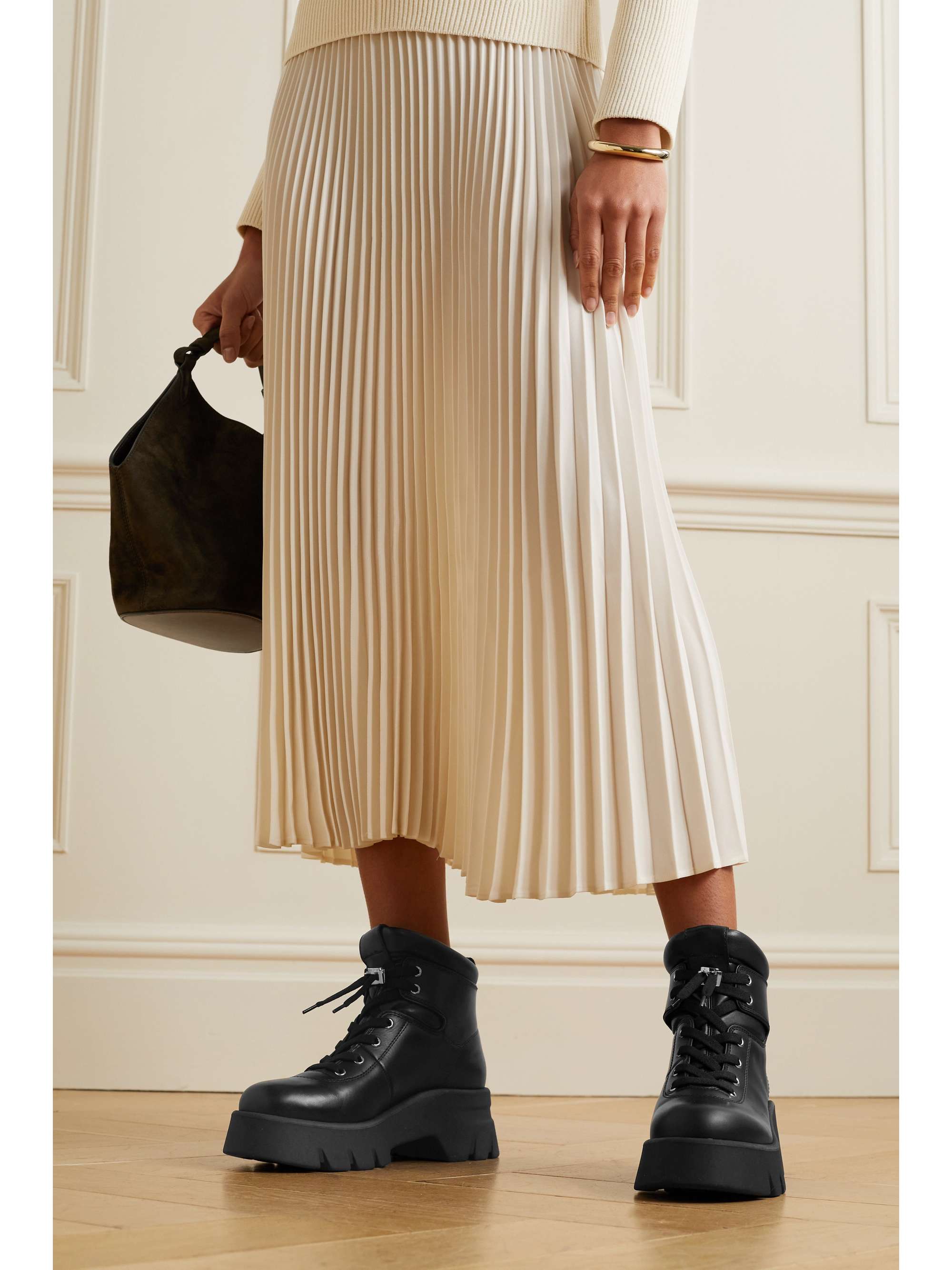 海外ブランド  GIANVITO NET-A-PORTER | boots ankle leather Vancouver ROSSI 靴