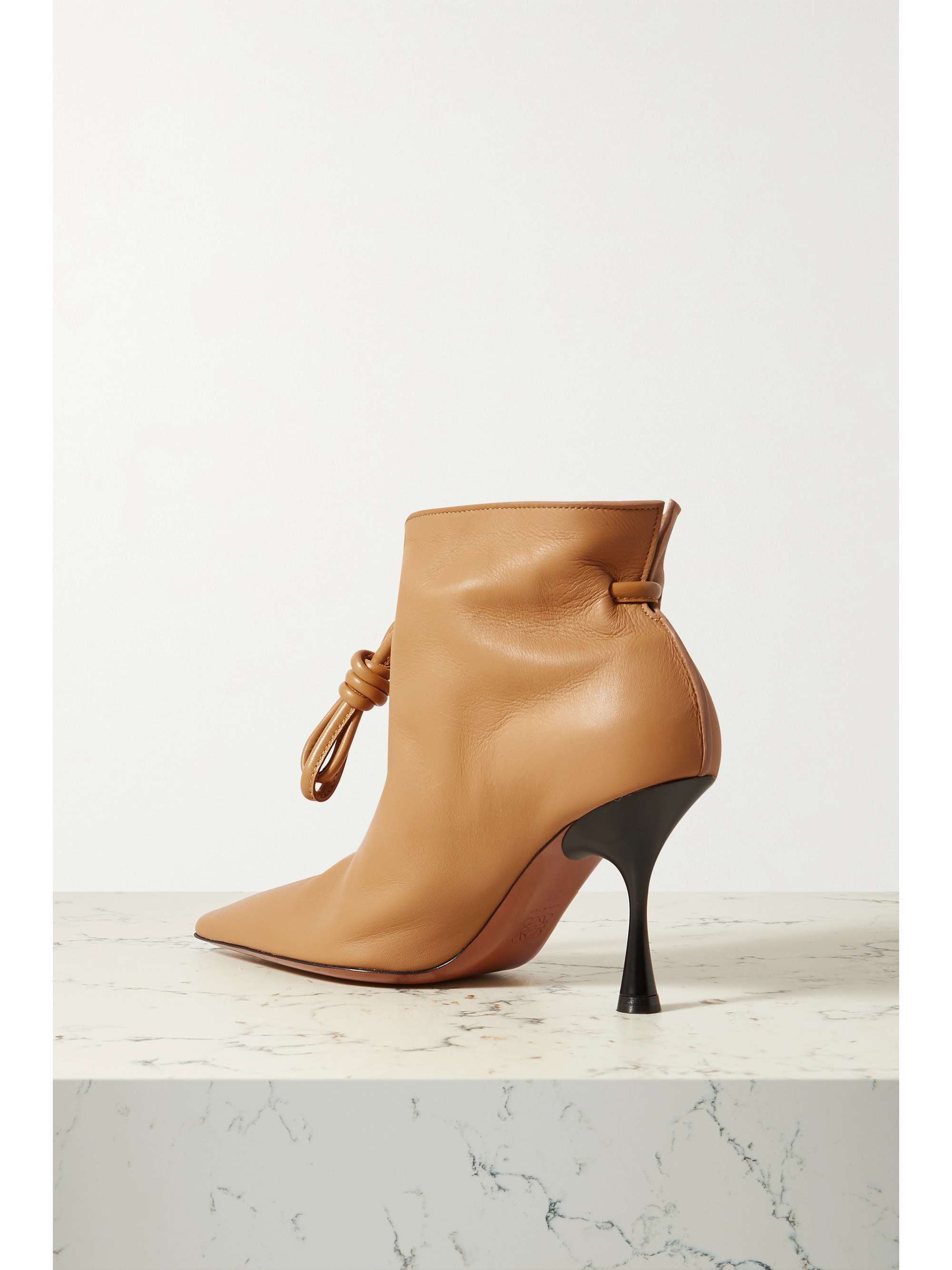 LOEWE Flamenco leather ankle boots