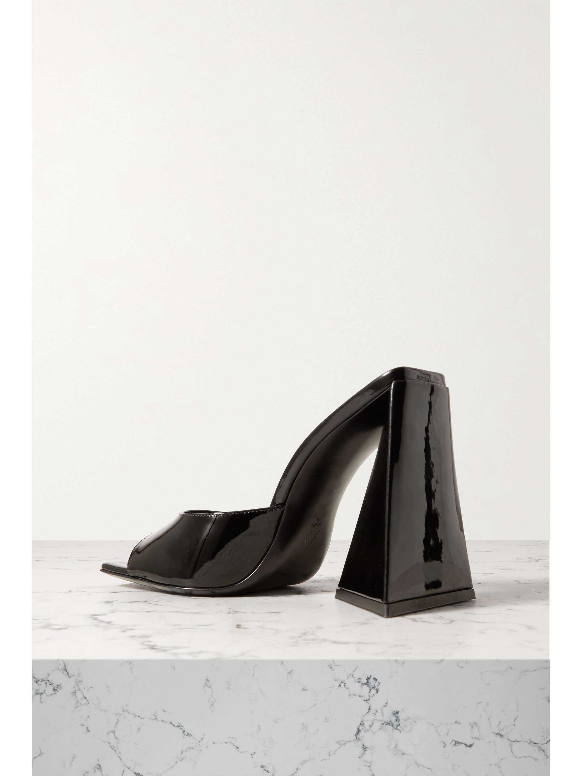 THE ATTICO Devon satin mules