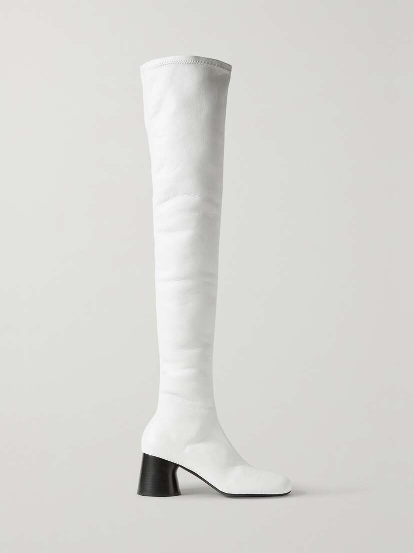 Khaite Admiral Leather Over-the-knee Boots
