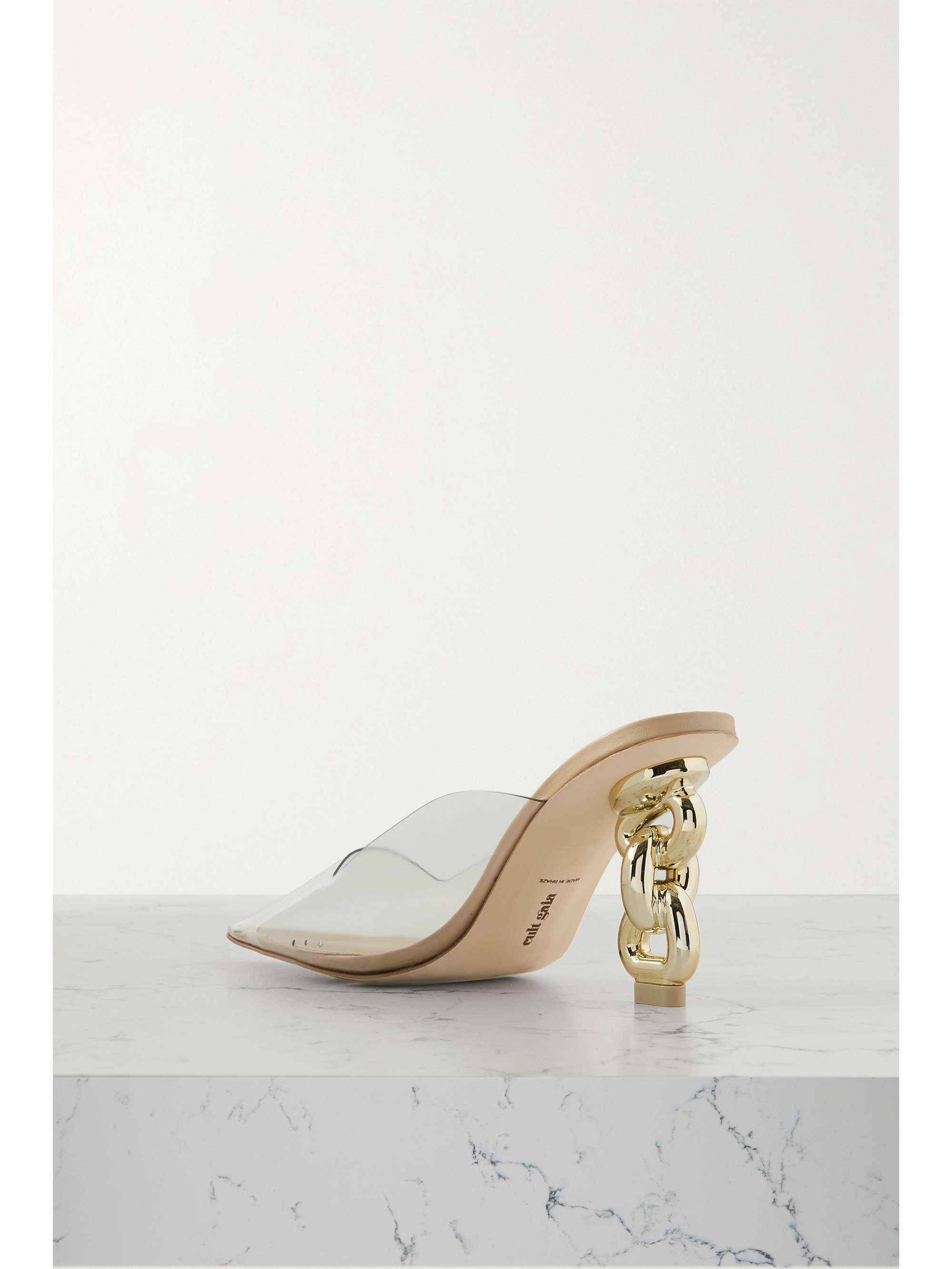 CULT GAIA Carmen PVC mules | NET-A-PORTER