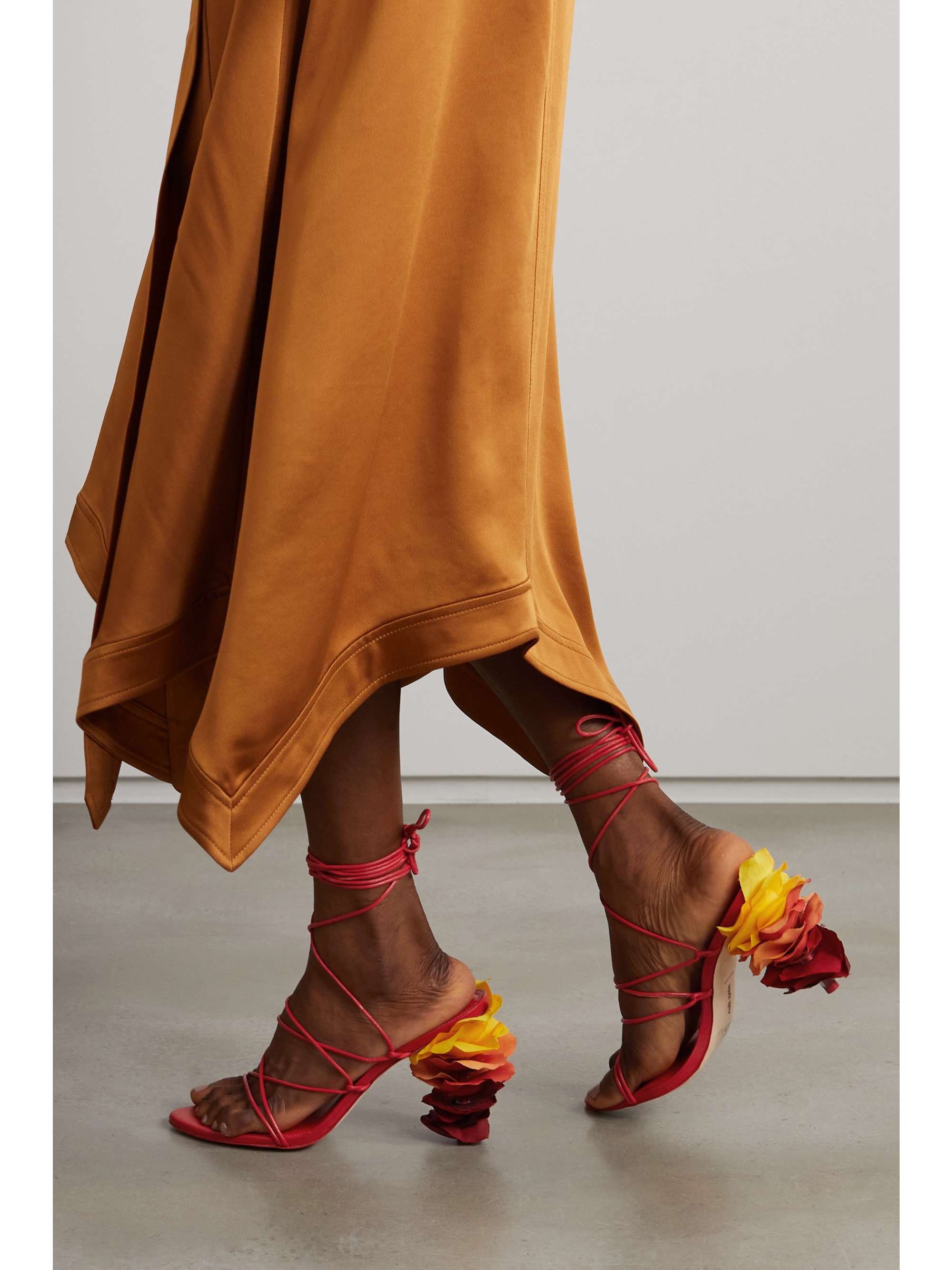 CULT GAIA Effie leather sandals | NET-A-PORTER