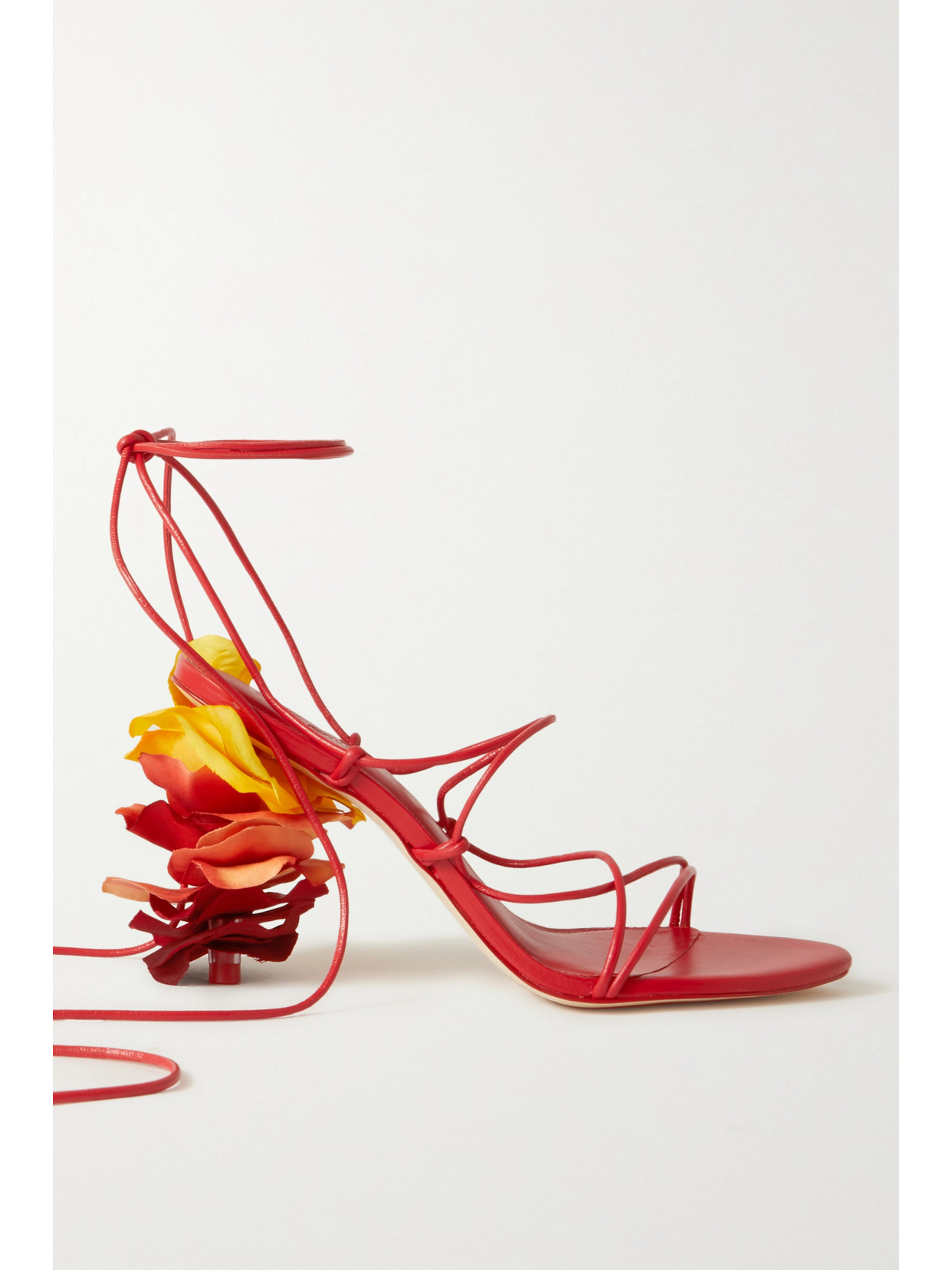 CULT GAIA EFFIE LEATHER SANDALS