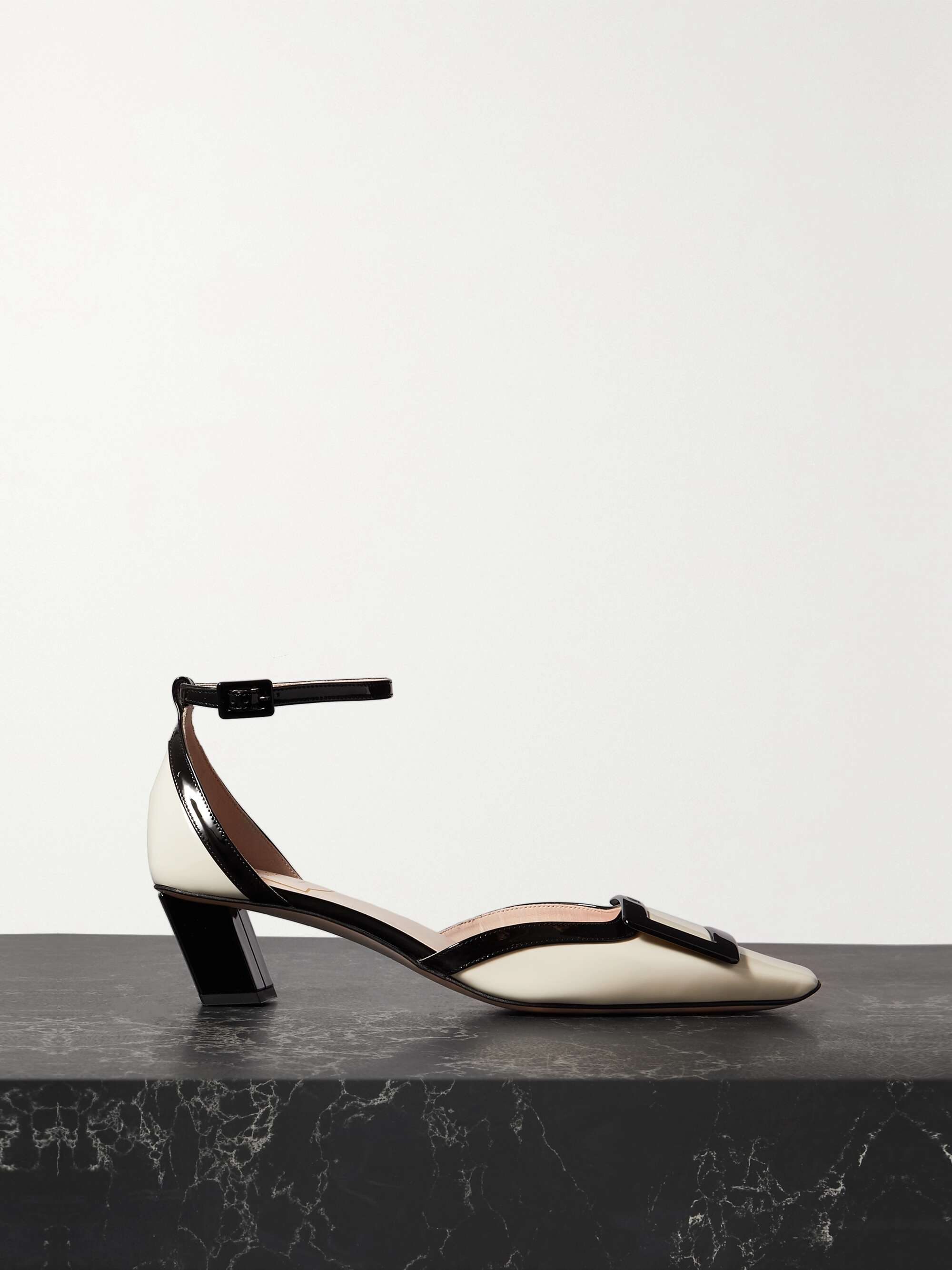 Roger Vivier Women's Patent Leather Slingback Pumps