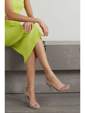 stuart weitzman yellow sandals