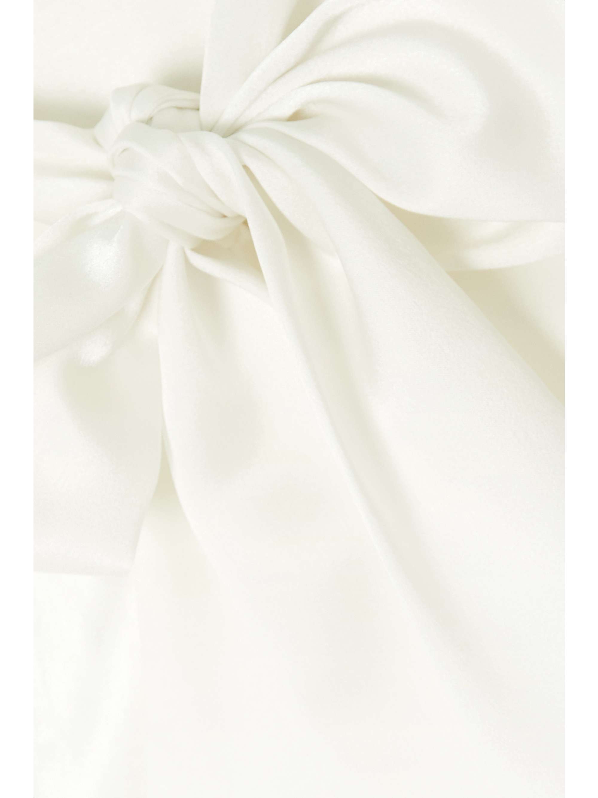 GALVAN Sienna halterneck satin midi dress