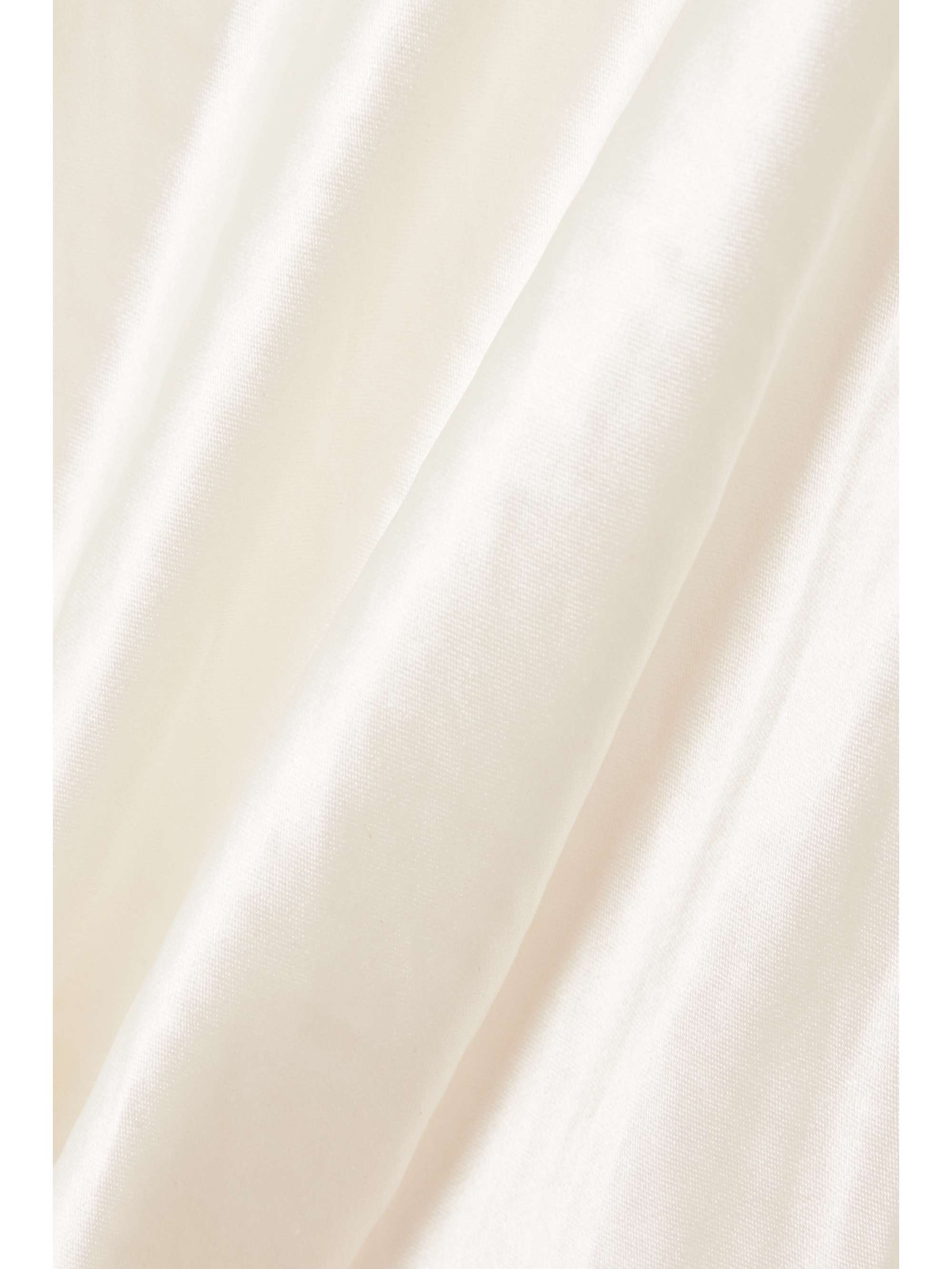 THE ROW Kumita metallic silk-blend satin mini dress