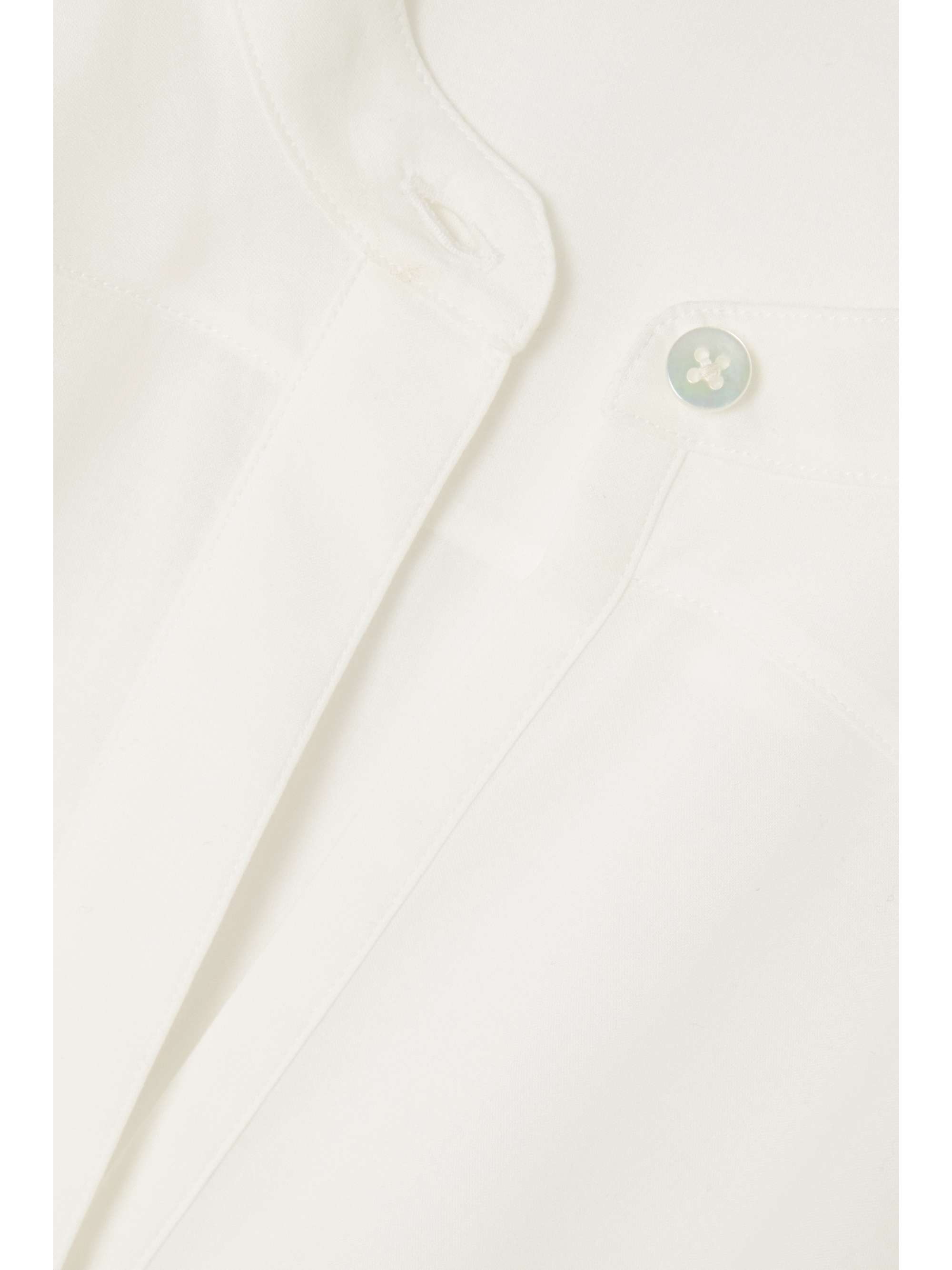 THE ROW Omao oversized cotton-voile tunic