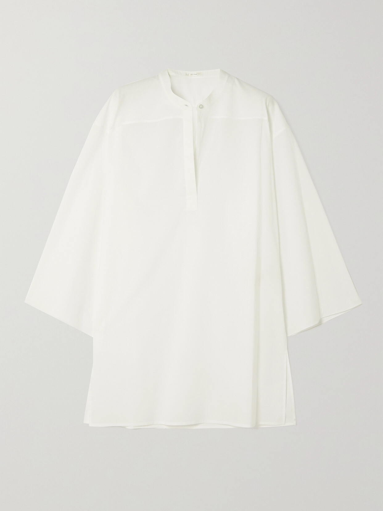 THE ROW OMAO OVERSIZED COTTON-VOILE TUNIC
