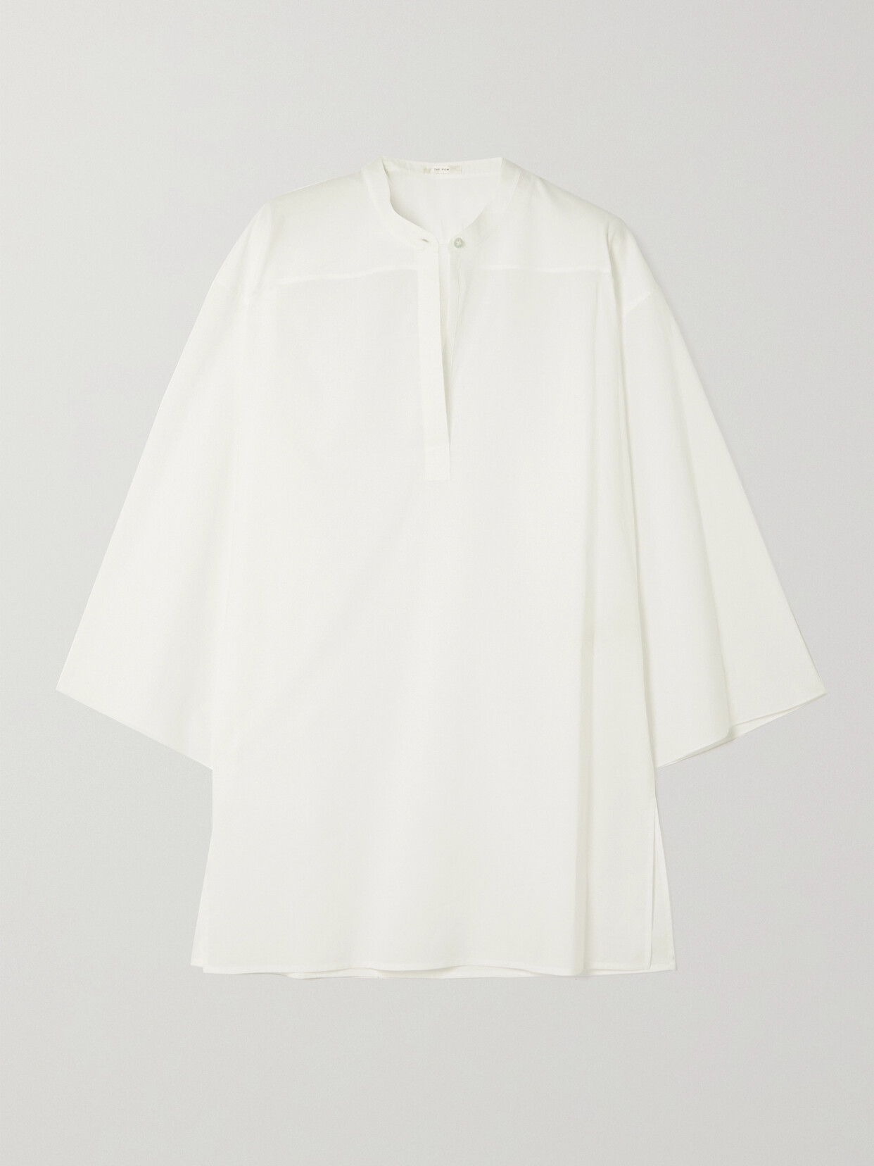 THE ROW OMAO OVERSIZED COTTON-VOILE TUNIC