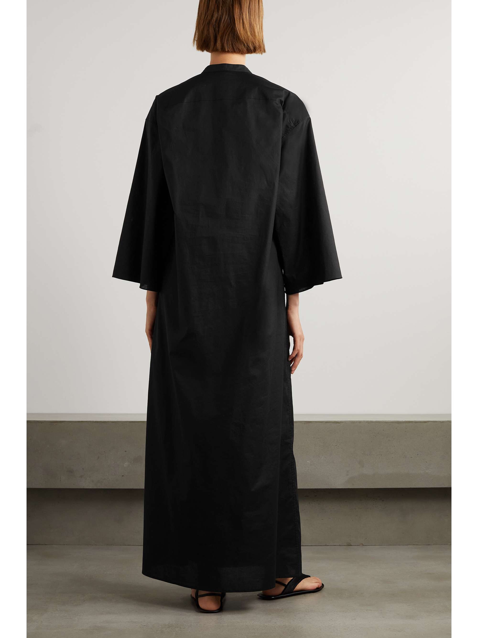 THE ROW Lanna cotton-voile maxi dress