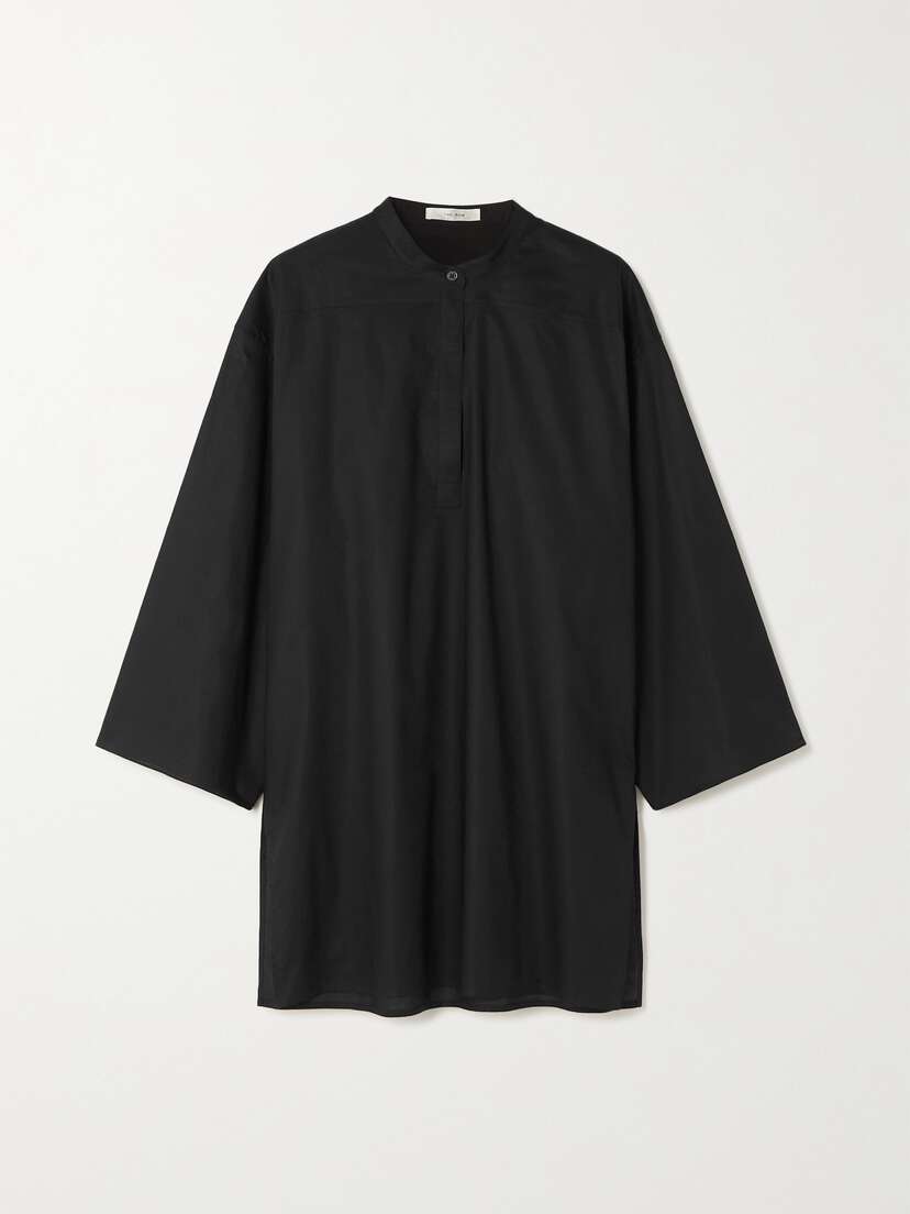 The Row Omao Oversized Cotton-voile Tunic -  - x large