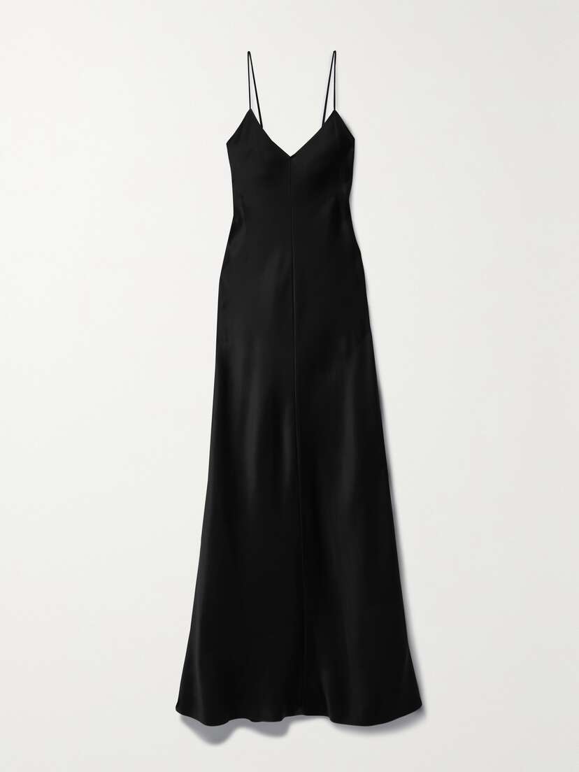 The Row Guinevere Silk-satin Maxi Dress
