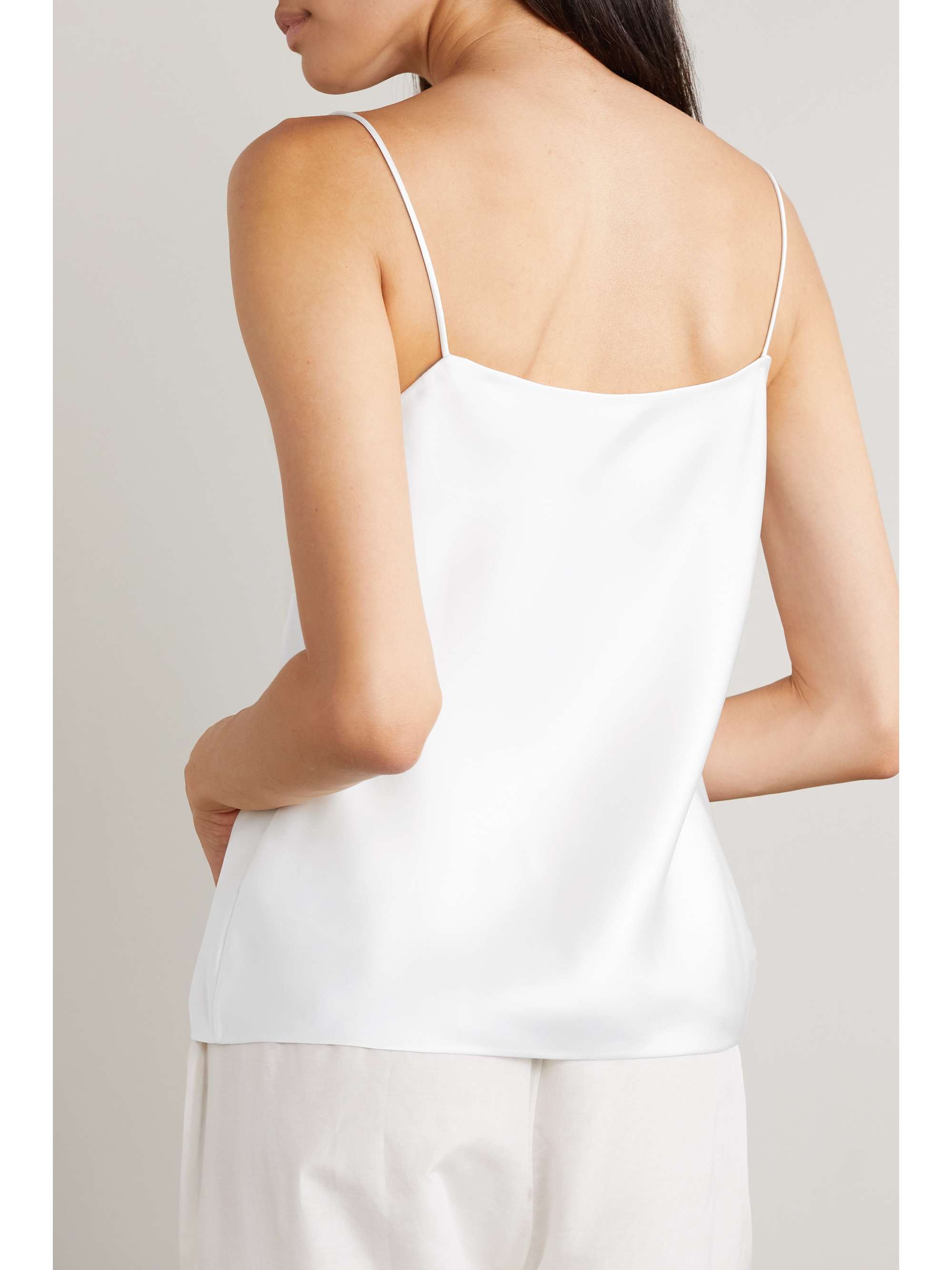 THE ROW Biggins silk-satin camisole