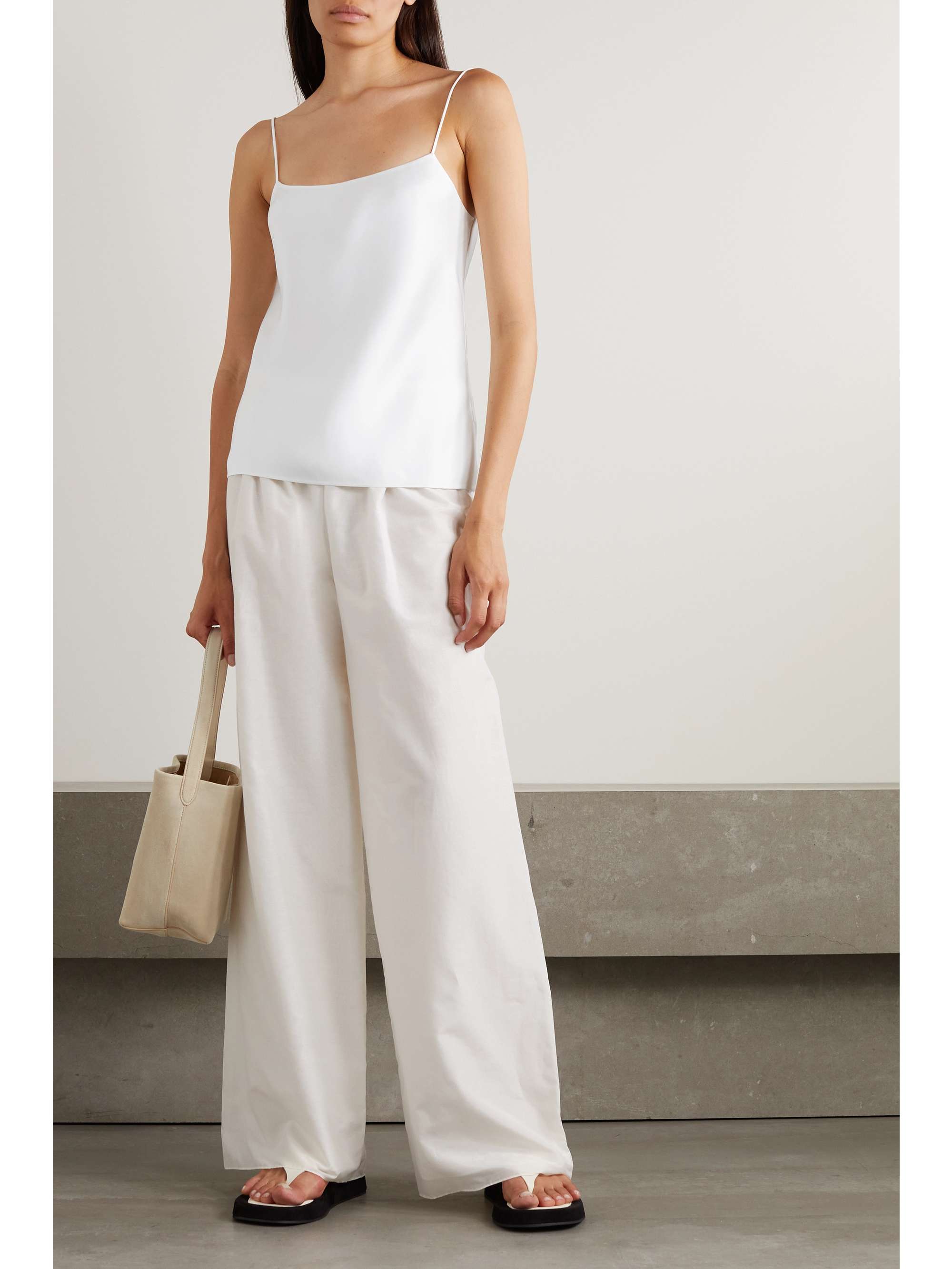 Biggins silk satin camisole white x small