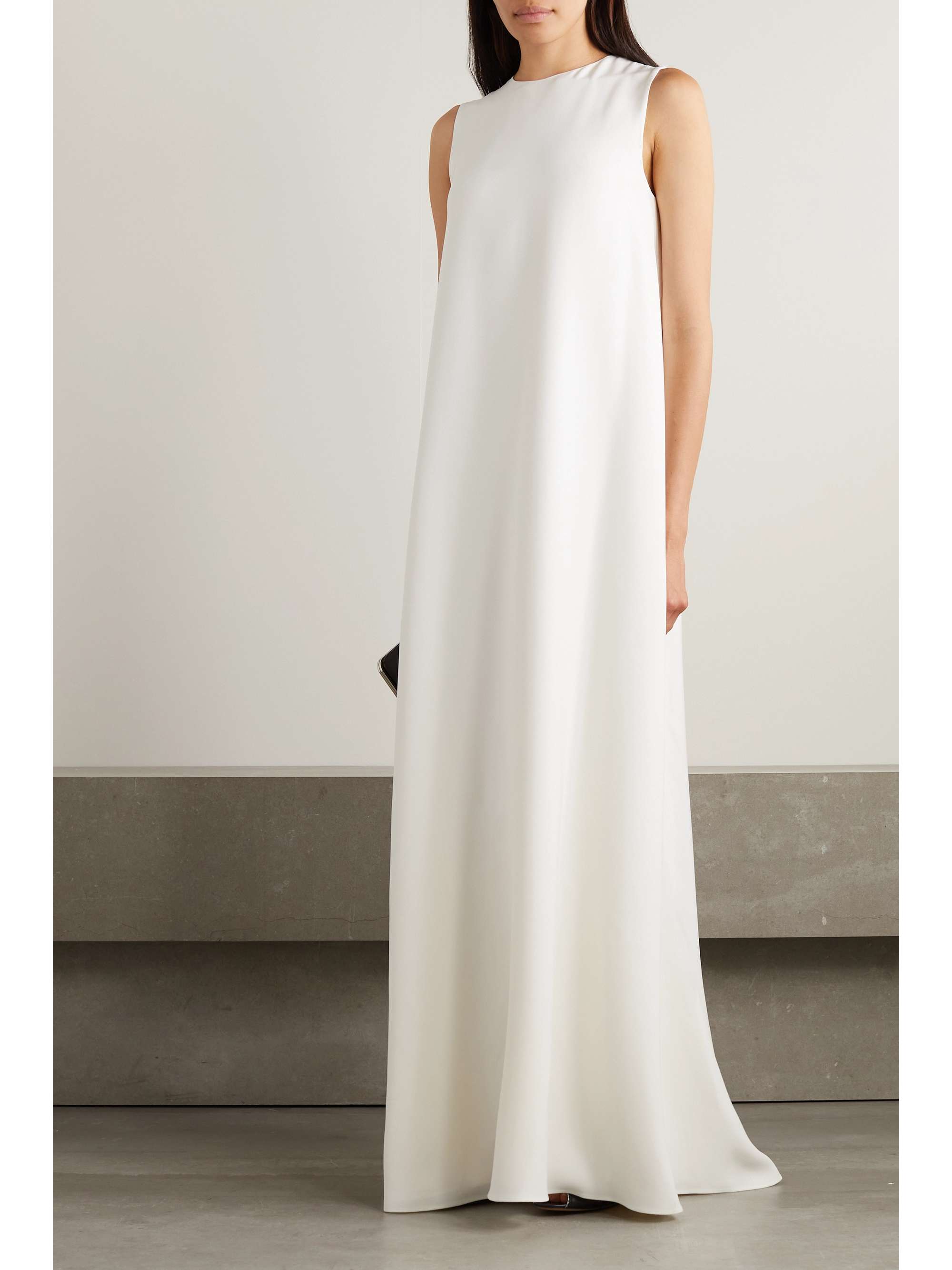 THE ROW Eno silk-crepe maxi dress | NET-A-PORTER