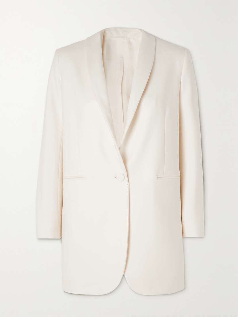 The Row Jerry Stretch-wool Blazer