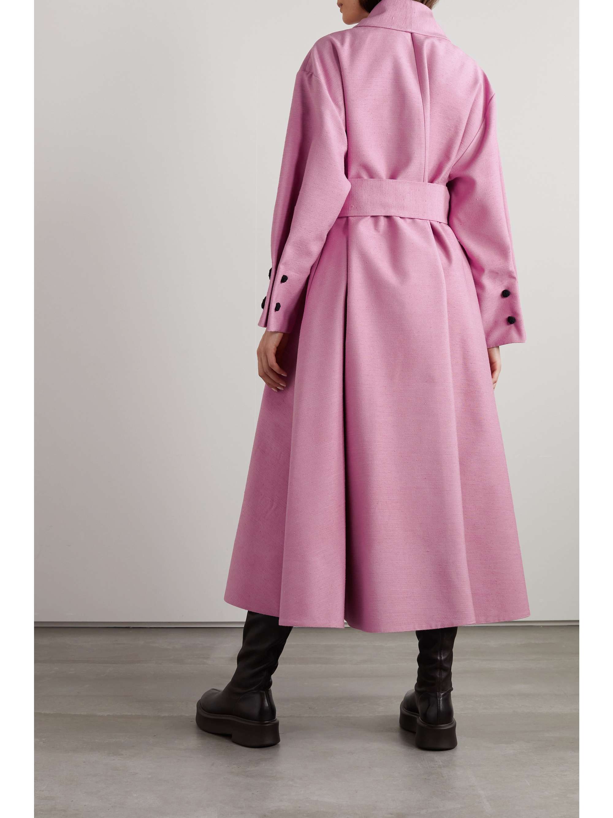 THE ROW Gina silk coat