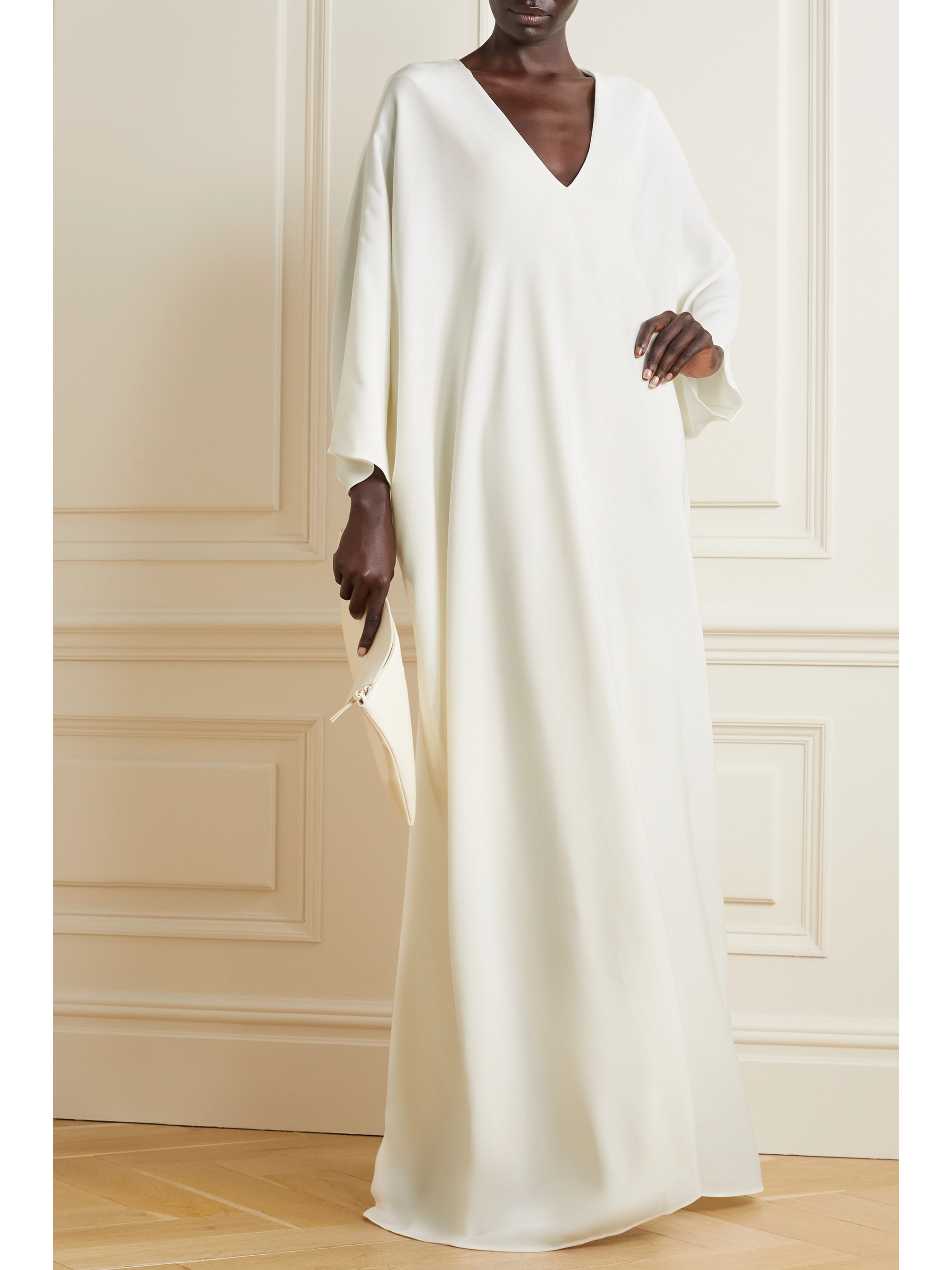 The Row Meelo silk-crepe maxi dress