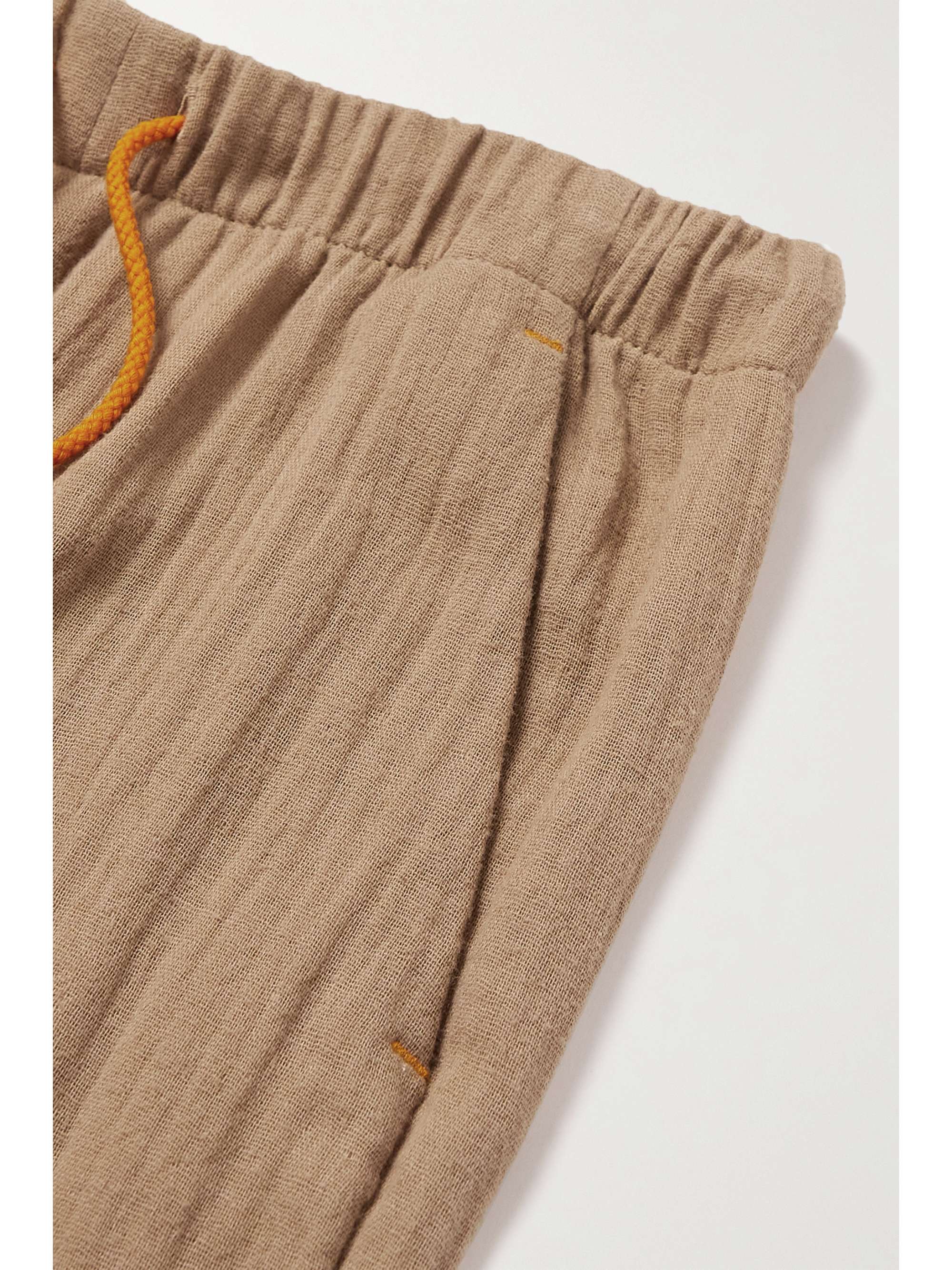 THE ROW KIDS Rikke cotton-gauze track pants