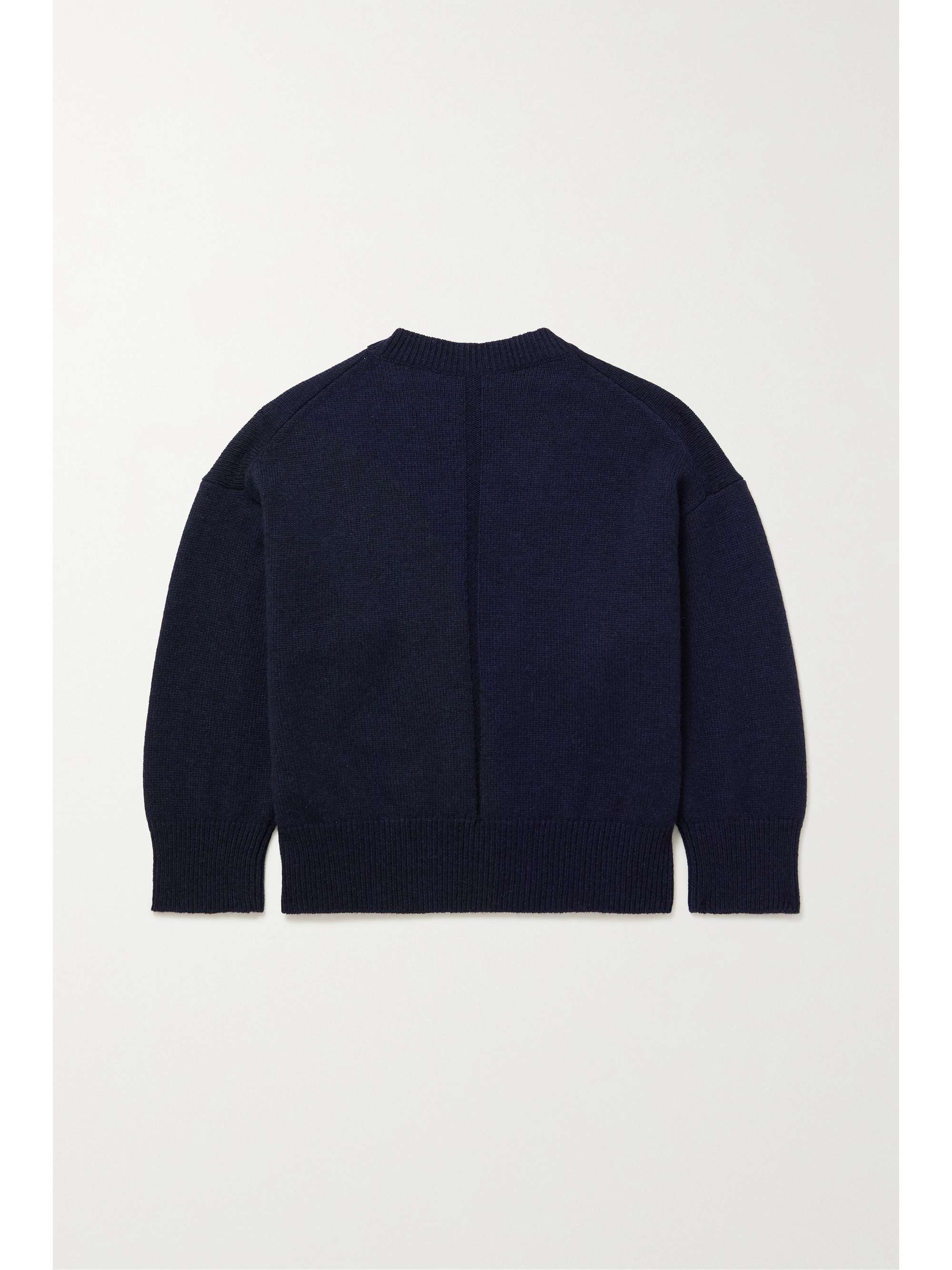 THE ROW KIDS Whale embroidered cashmere sweater