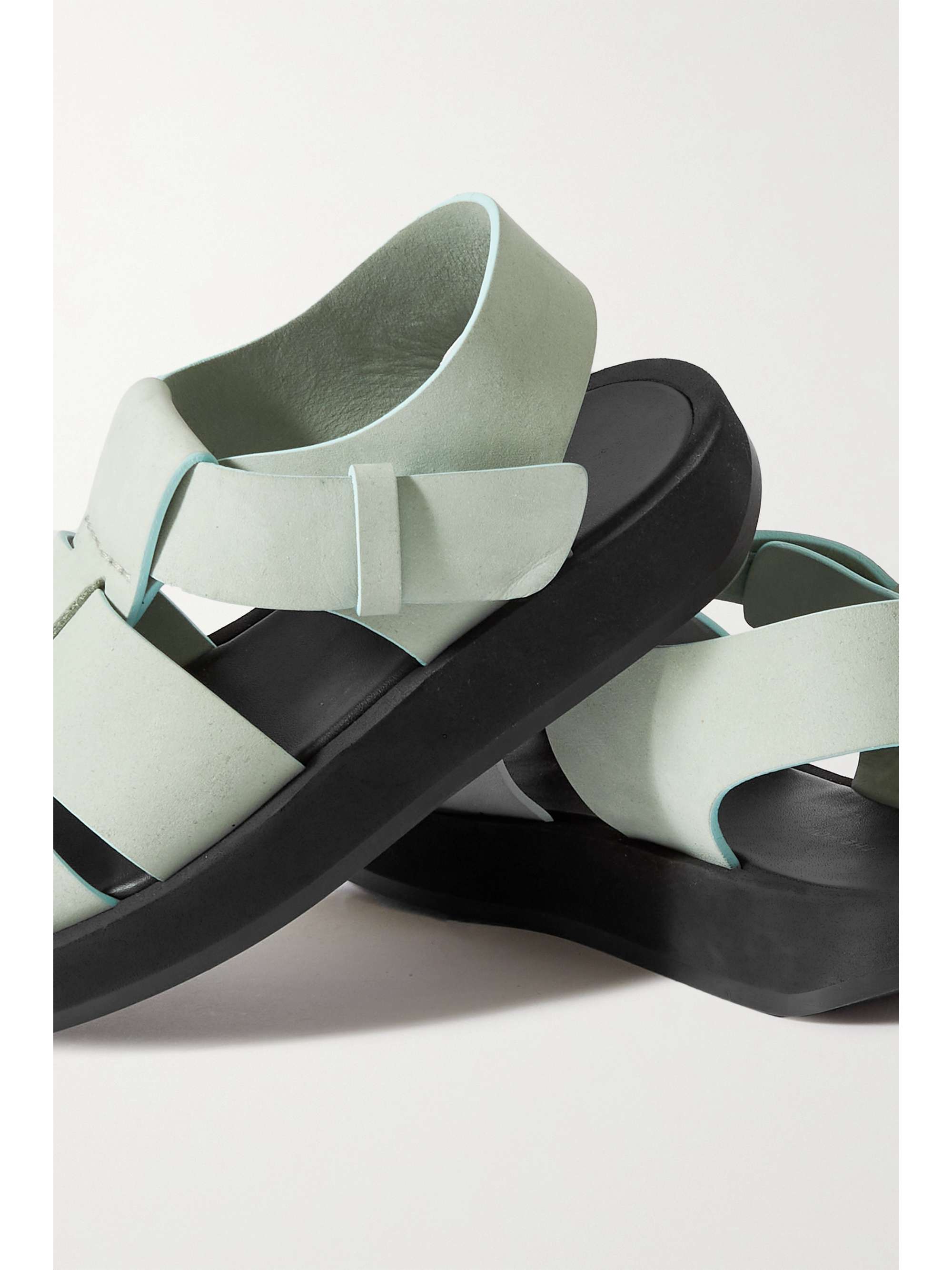 THE ROW KIDS Fisherman cutout sandals