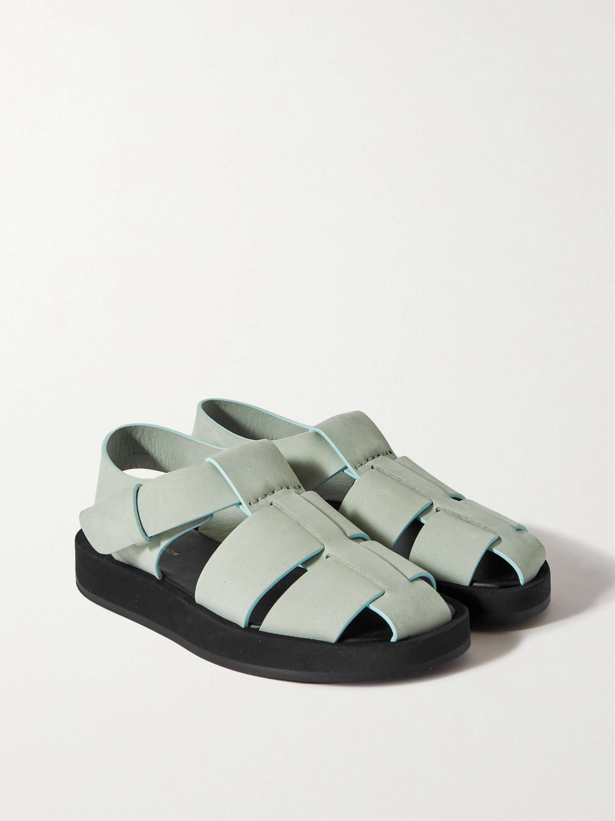 THE ROW KIDS Fisherman cutout sandals | NET-A-PORTER