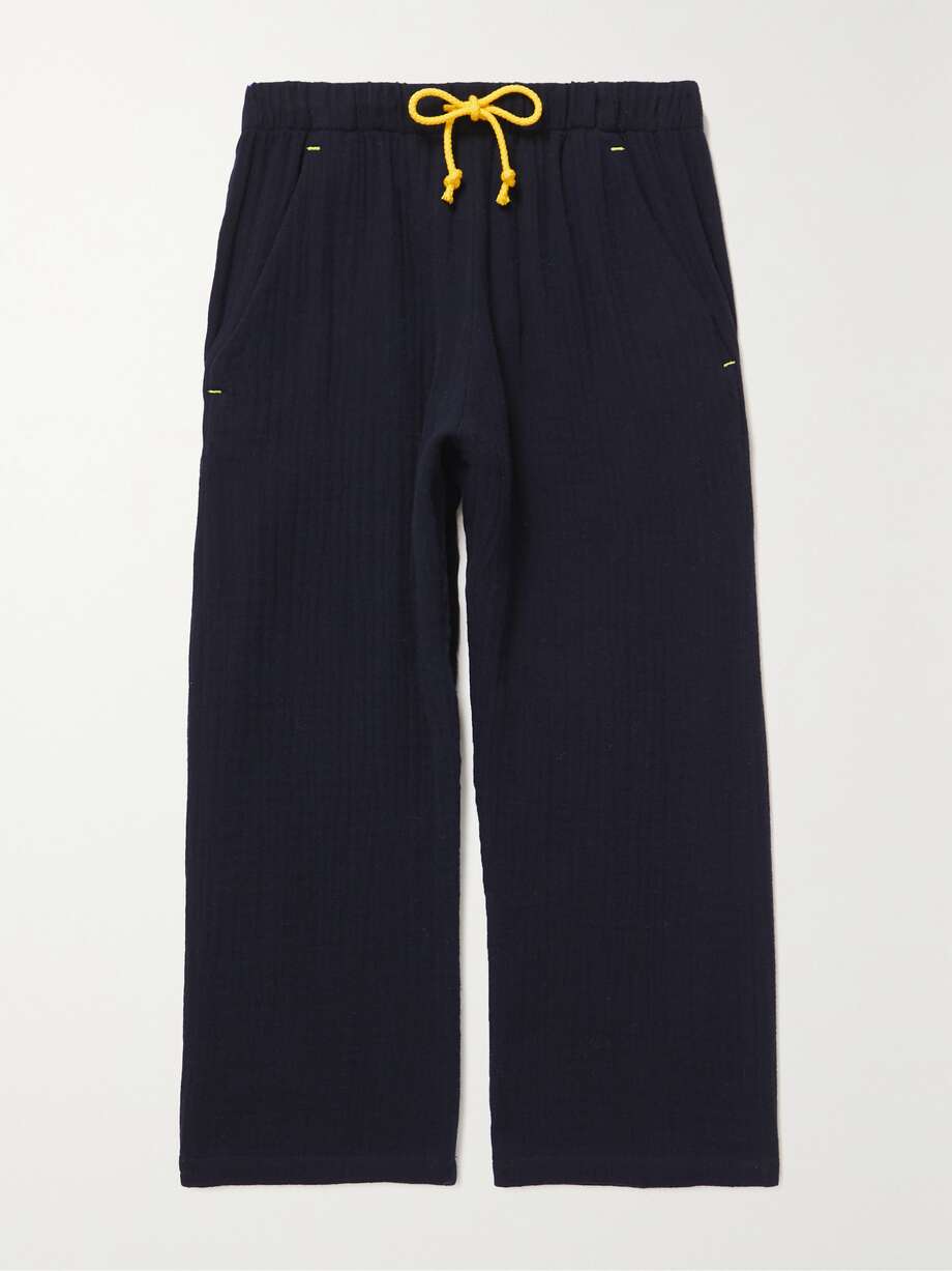 net-a-porter.com | Pantalon de survêtement en gaze de coton Rikke