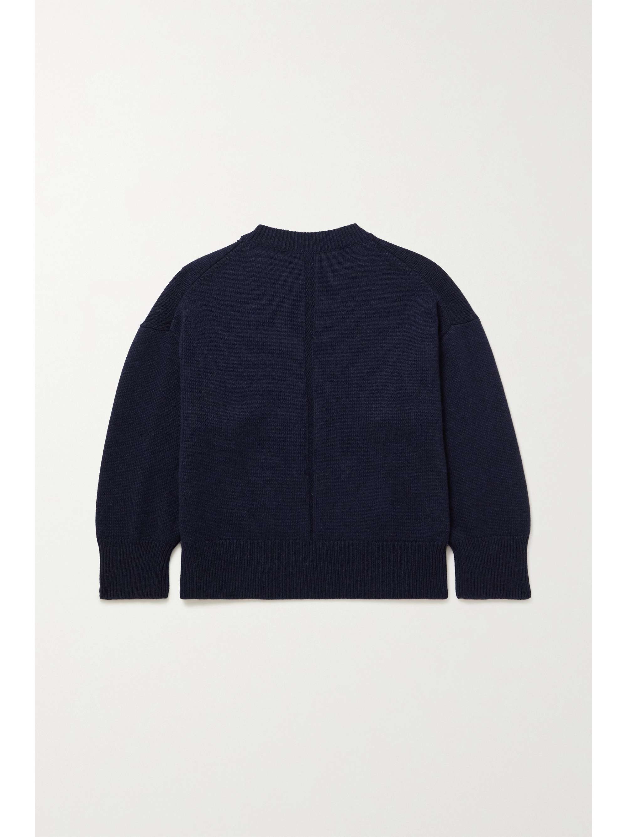 THE ROW KIDS T-Rex embroidered cashmere sweater