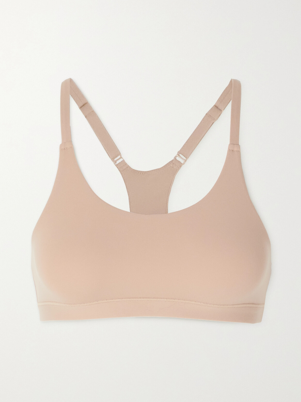 Skims Fits Everybody Scoop Racerback Bralette In Brown