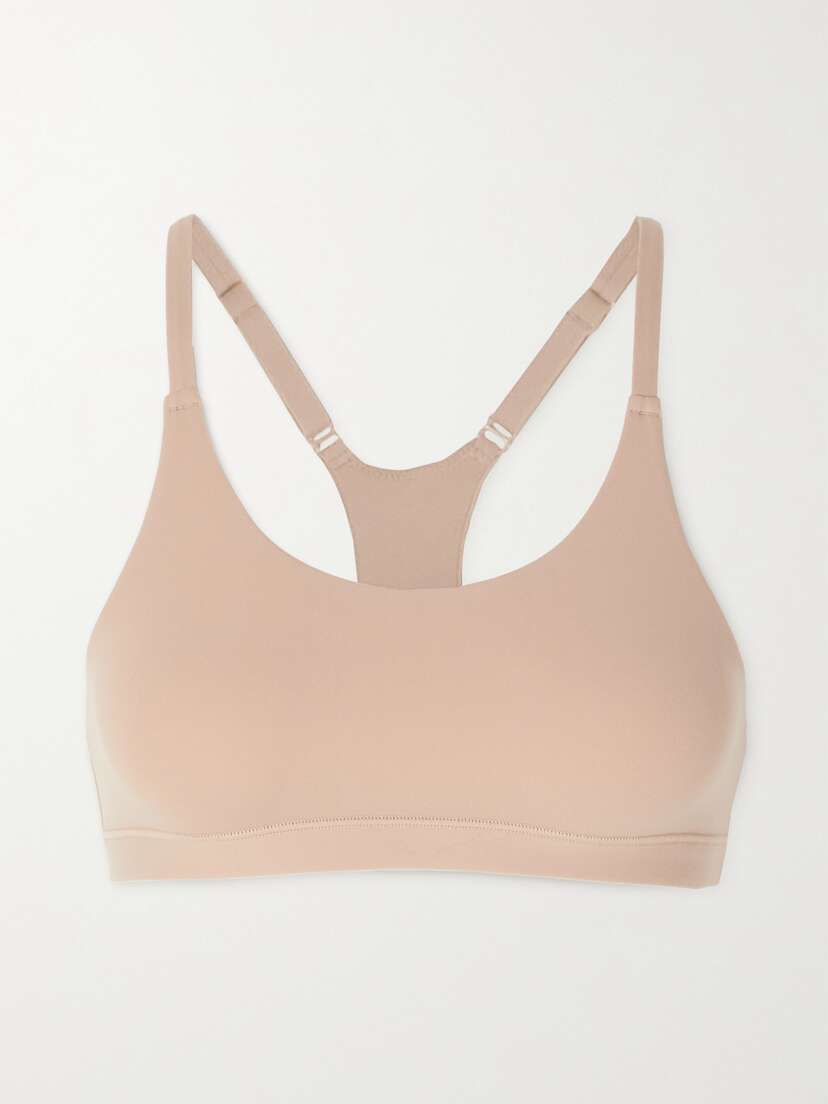 Skims Fits Everybody Racerback Bralette - Clay