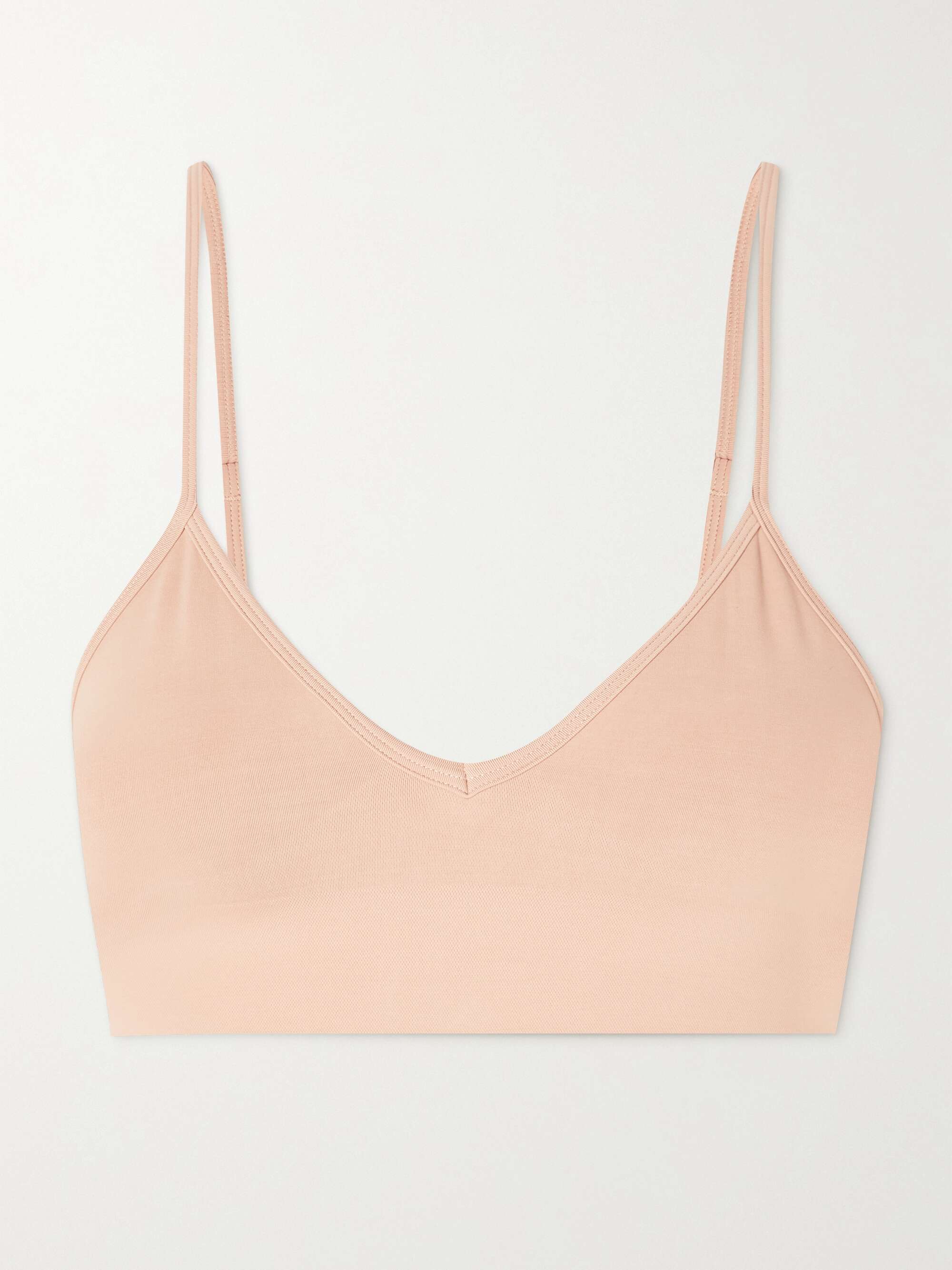 SKIMS Skims Smoothing Bralette - Clay | NET-A-PORTER