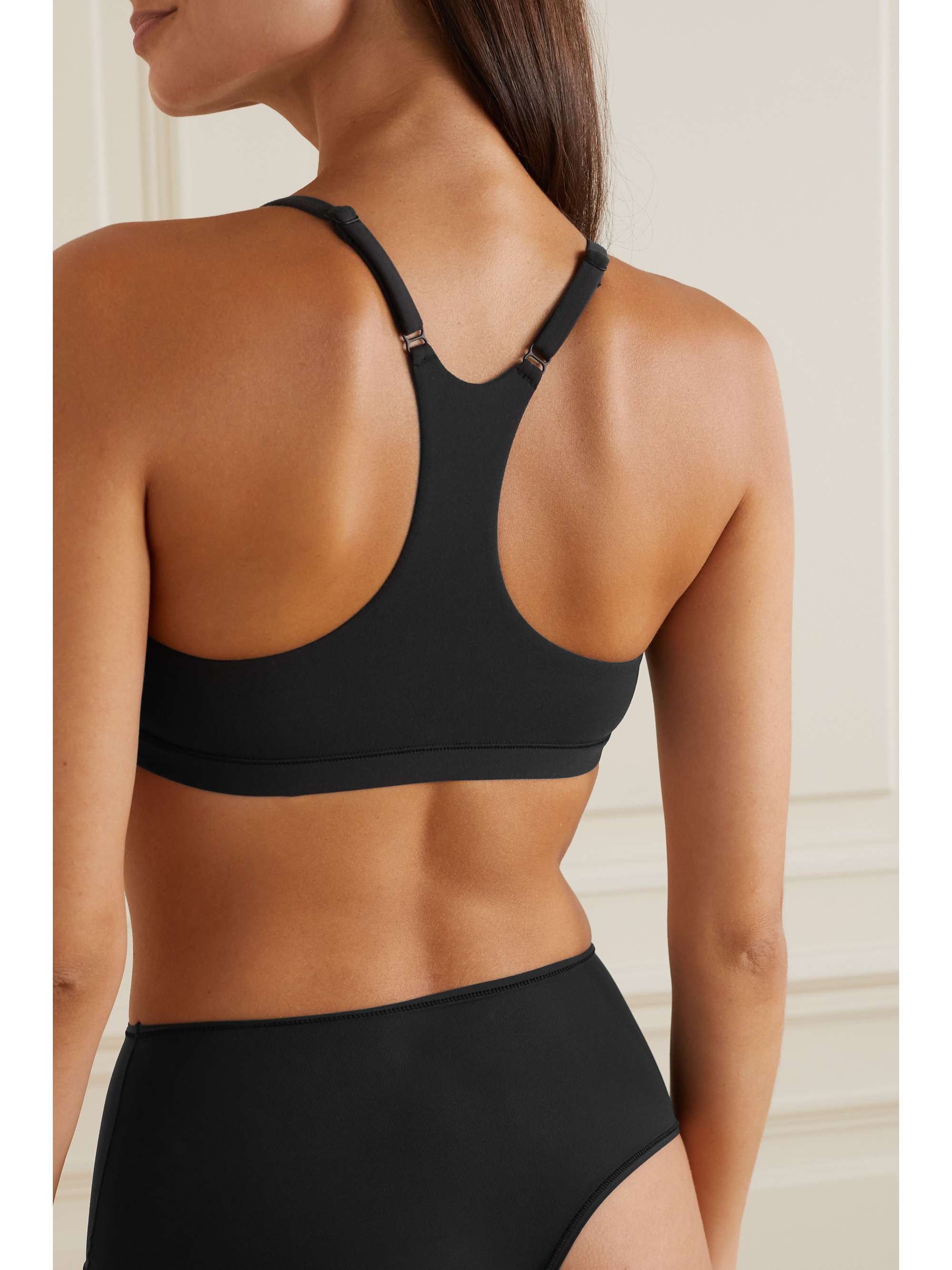 SKIMS Fits Everybody Scoop Racerback bralette - Clay