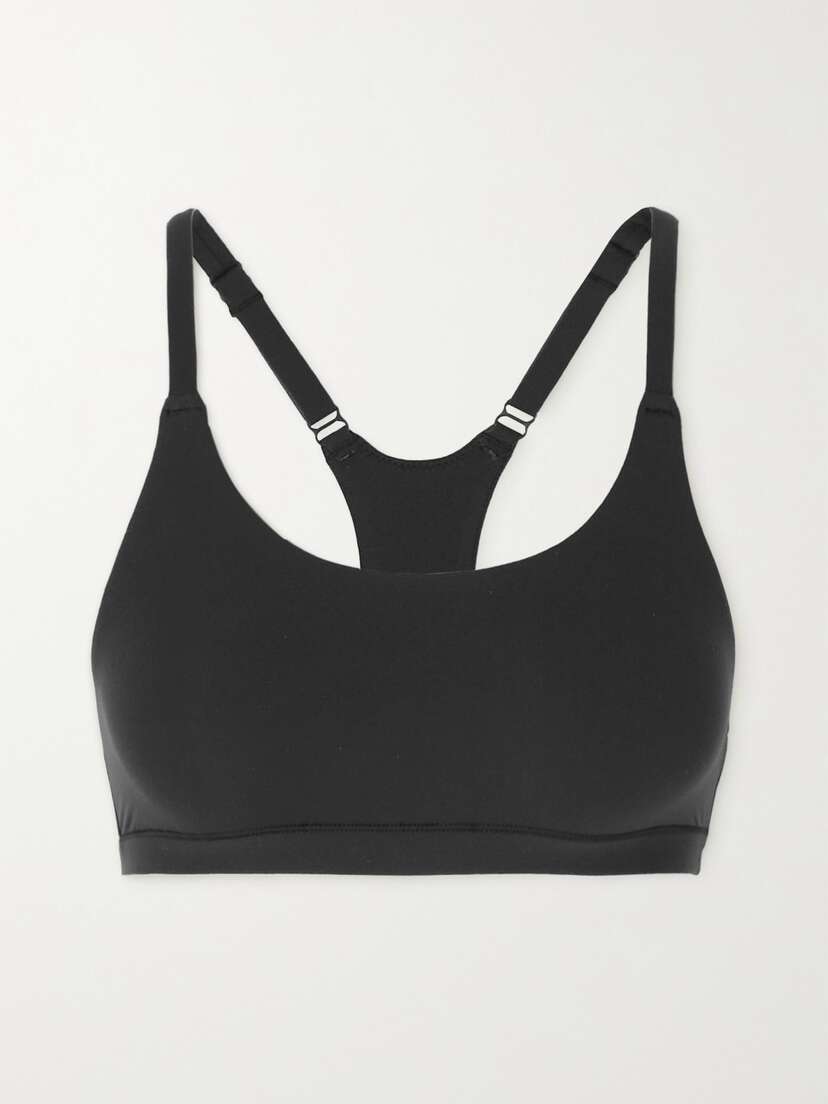Skims Fits Everybody Racerback Bralette - Onyx