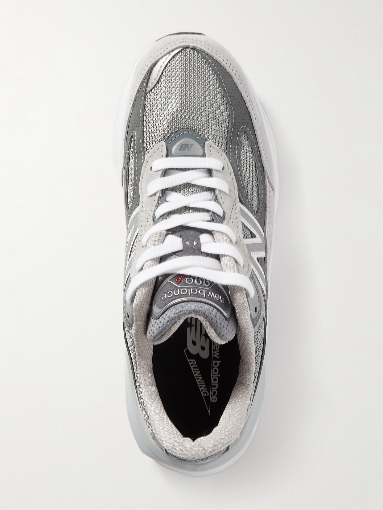 Made In Usa 990V6 Suede, Leather And Sneakers