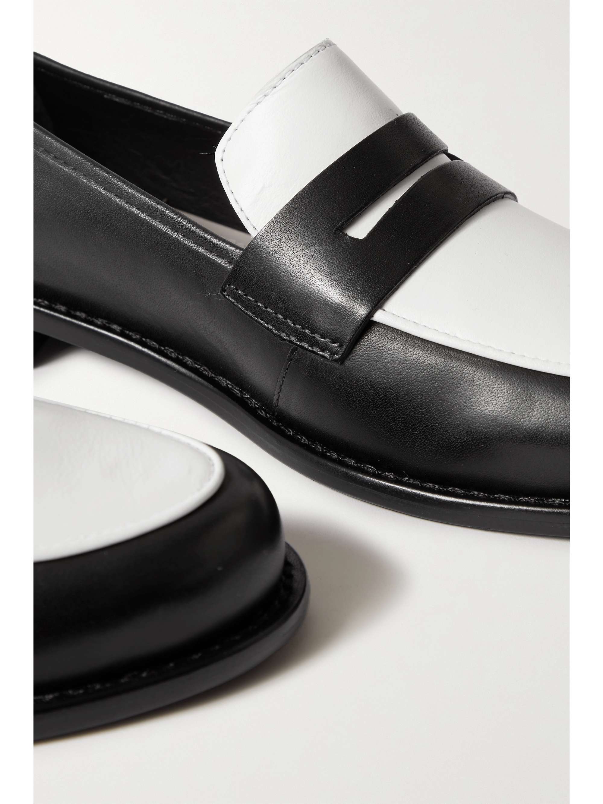 PORTE & PAIRE Leather loafers