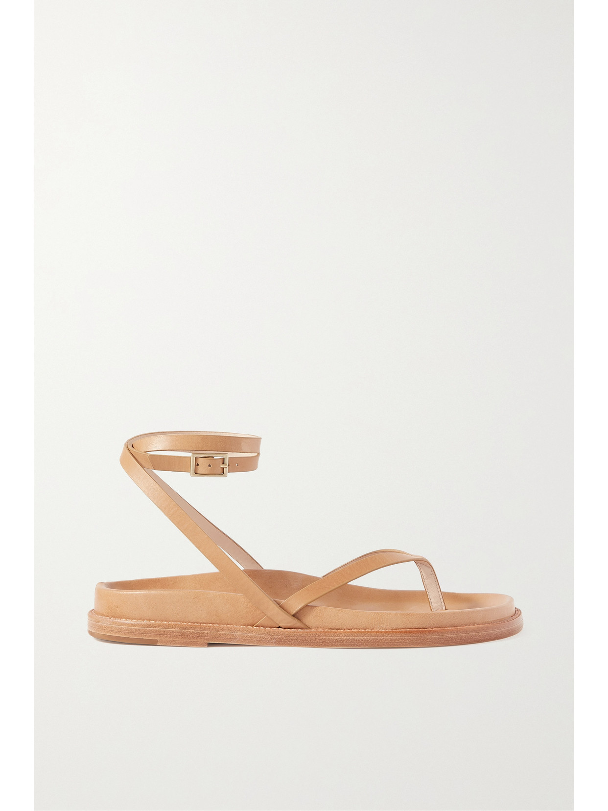 porte & paire suede sandals