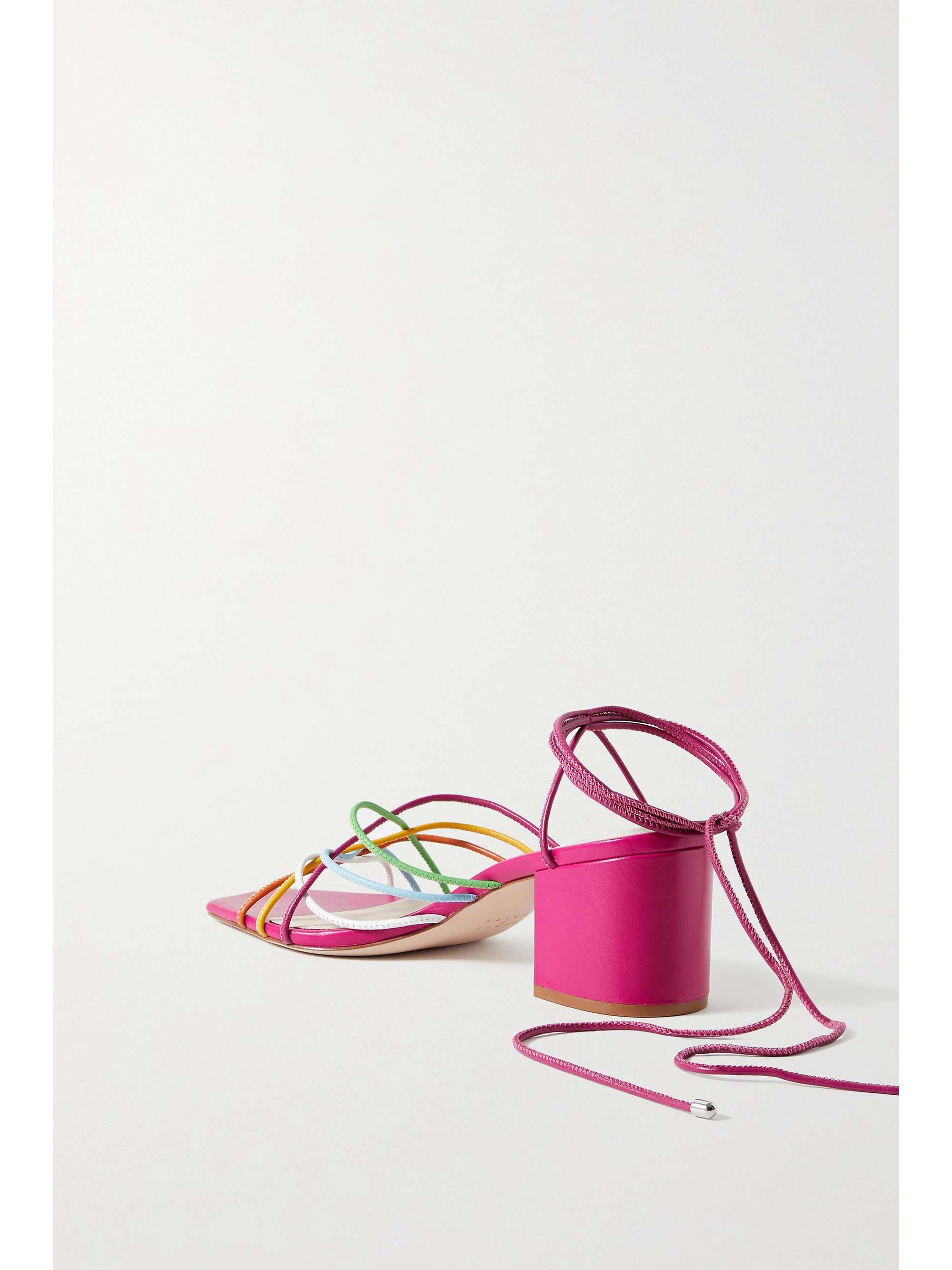 PORTE & PAIRE Woven leather sandals
