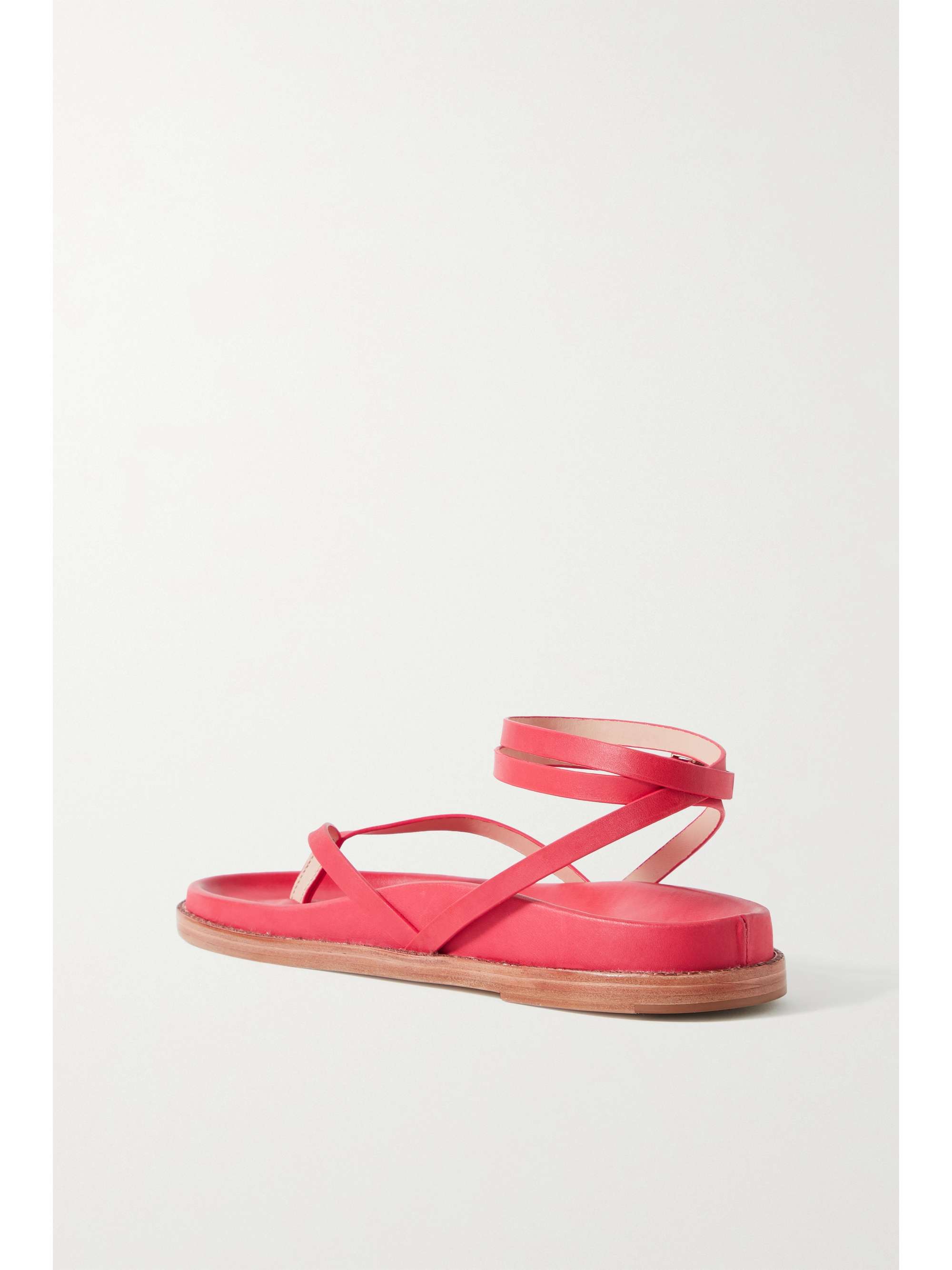 PORTE & PAIRE Leather sandals