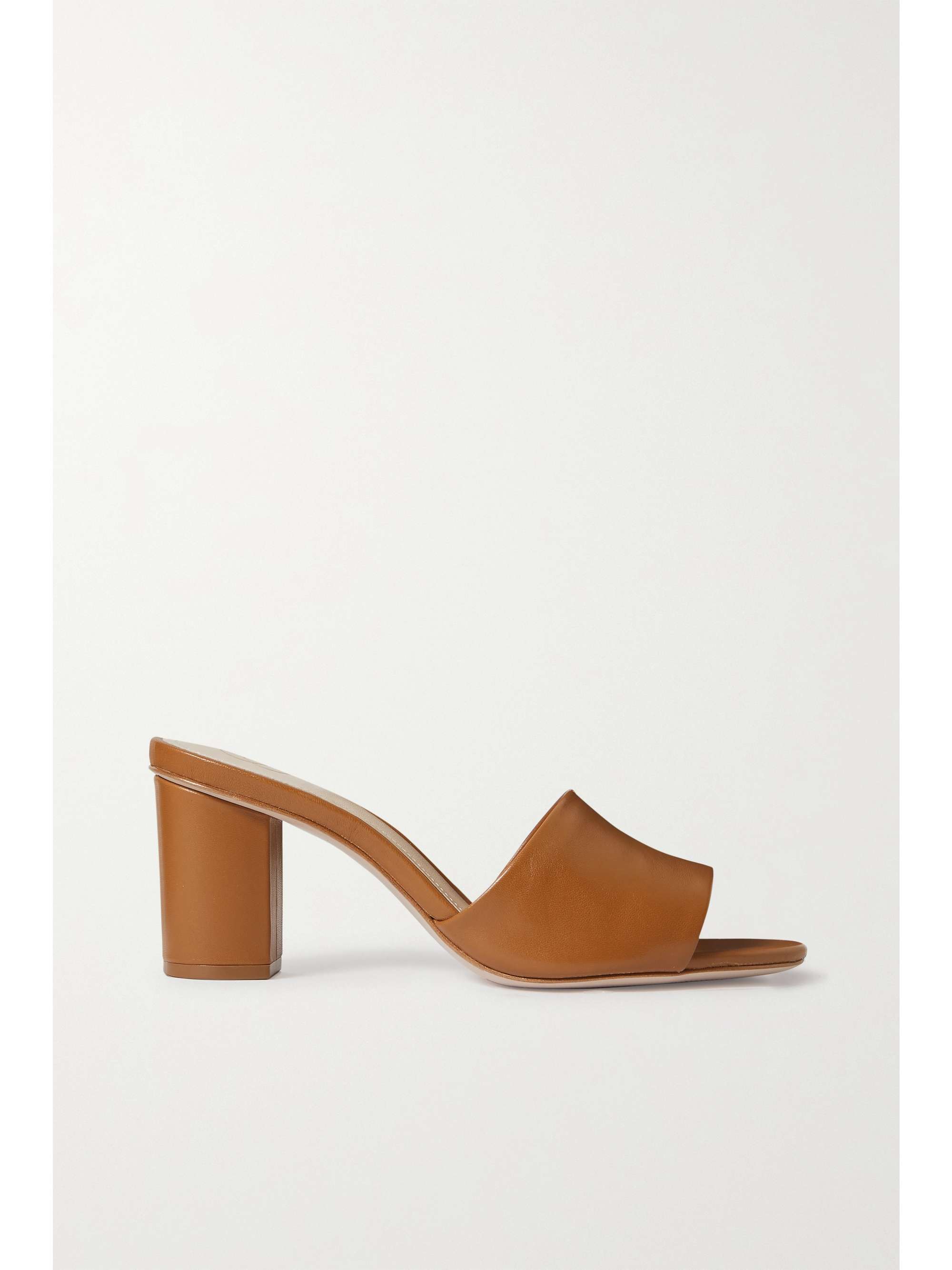 net-a-porter.com | Porte & paire Leather Mules
