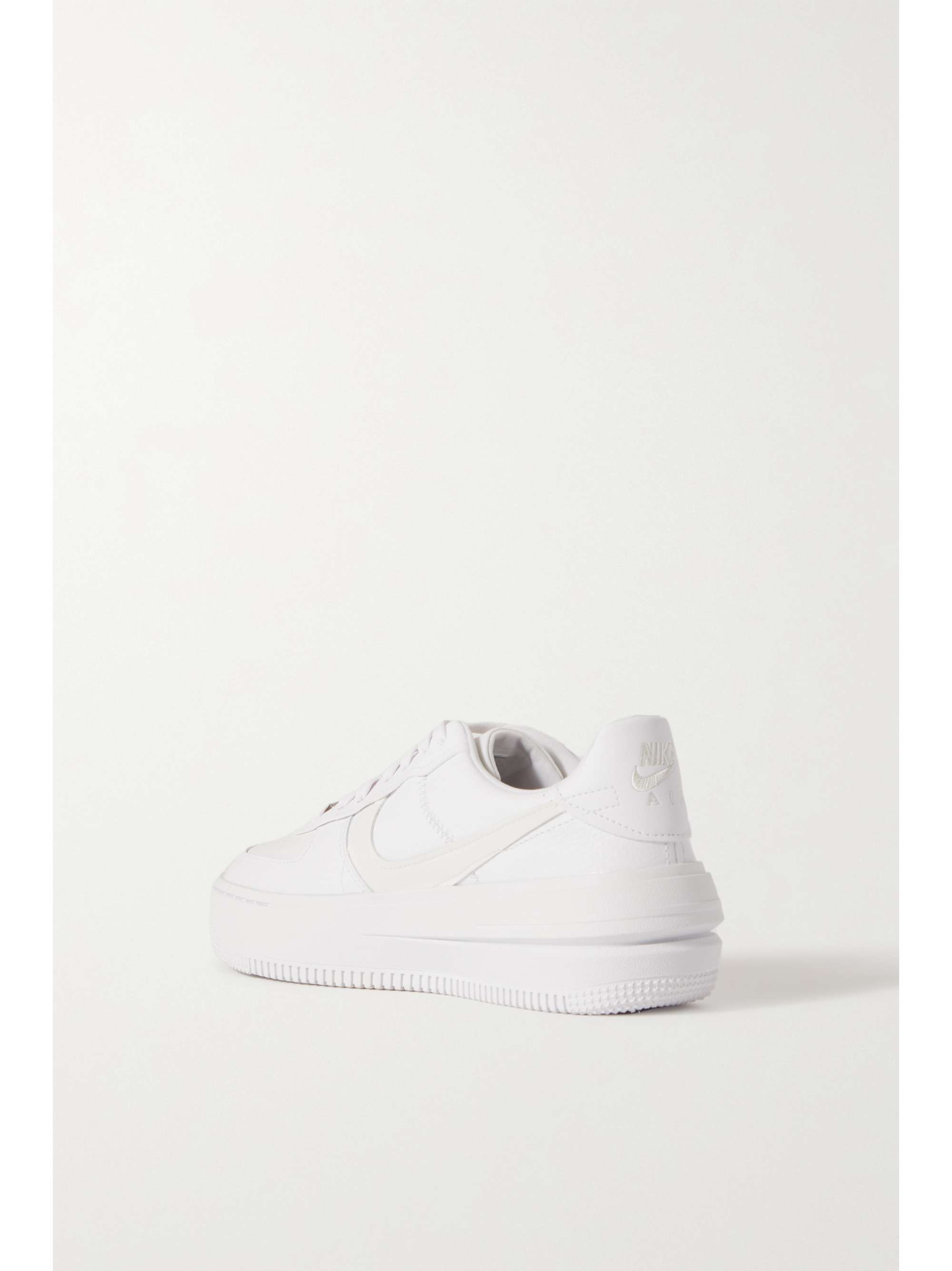 white platform nike air force 1