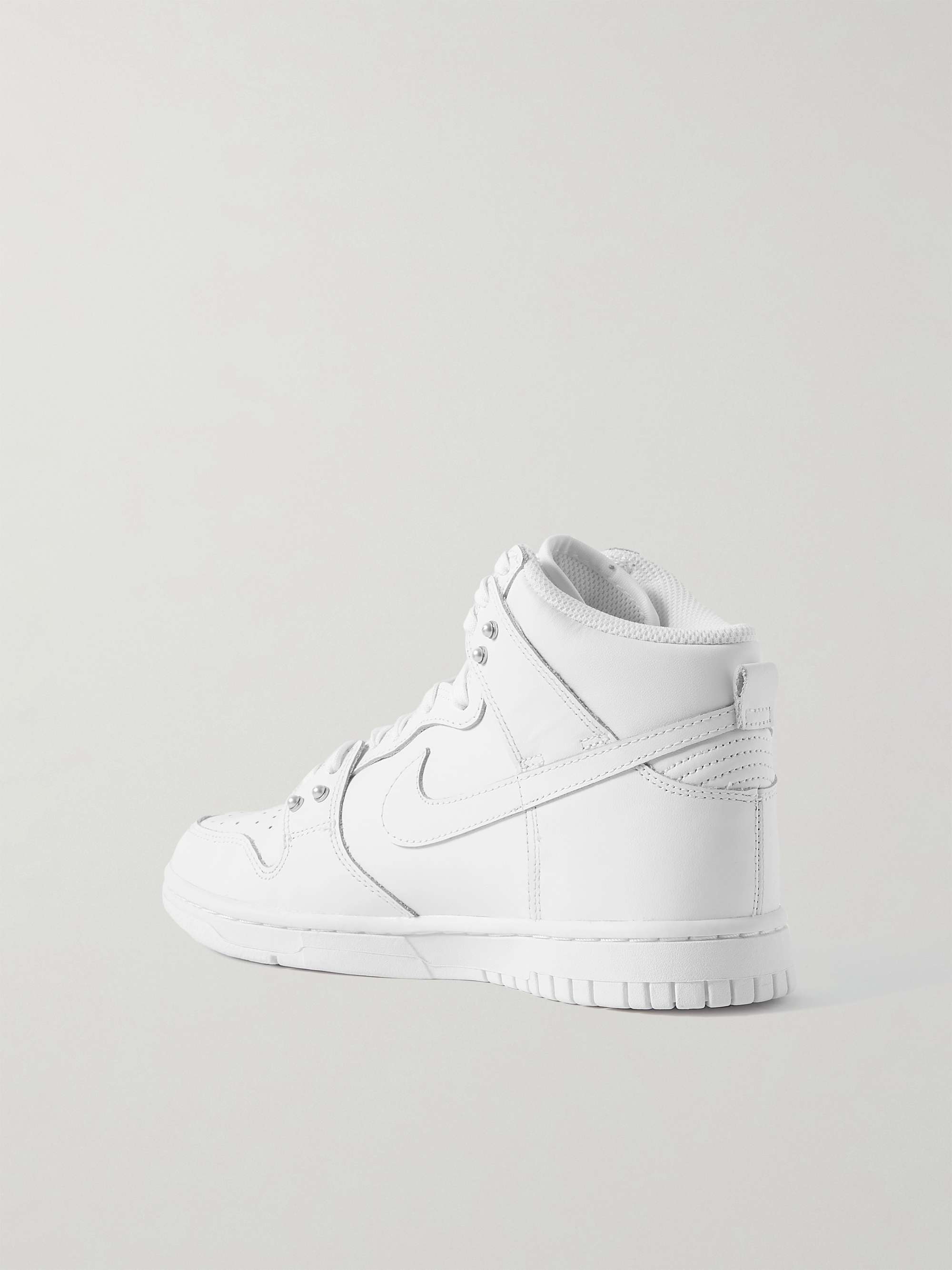 NIKE Dunk High leather sneakers