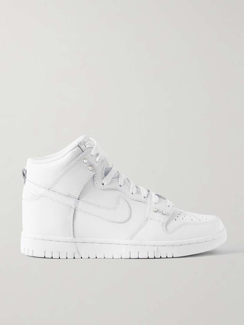 Nike Dunk High Embellished Leather High-top Sneakers