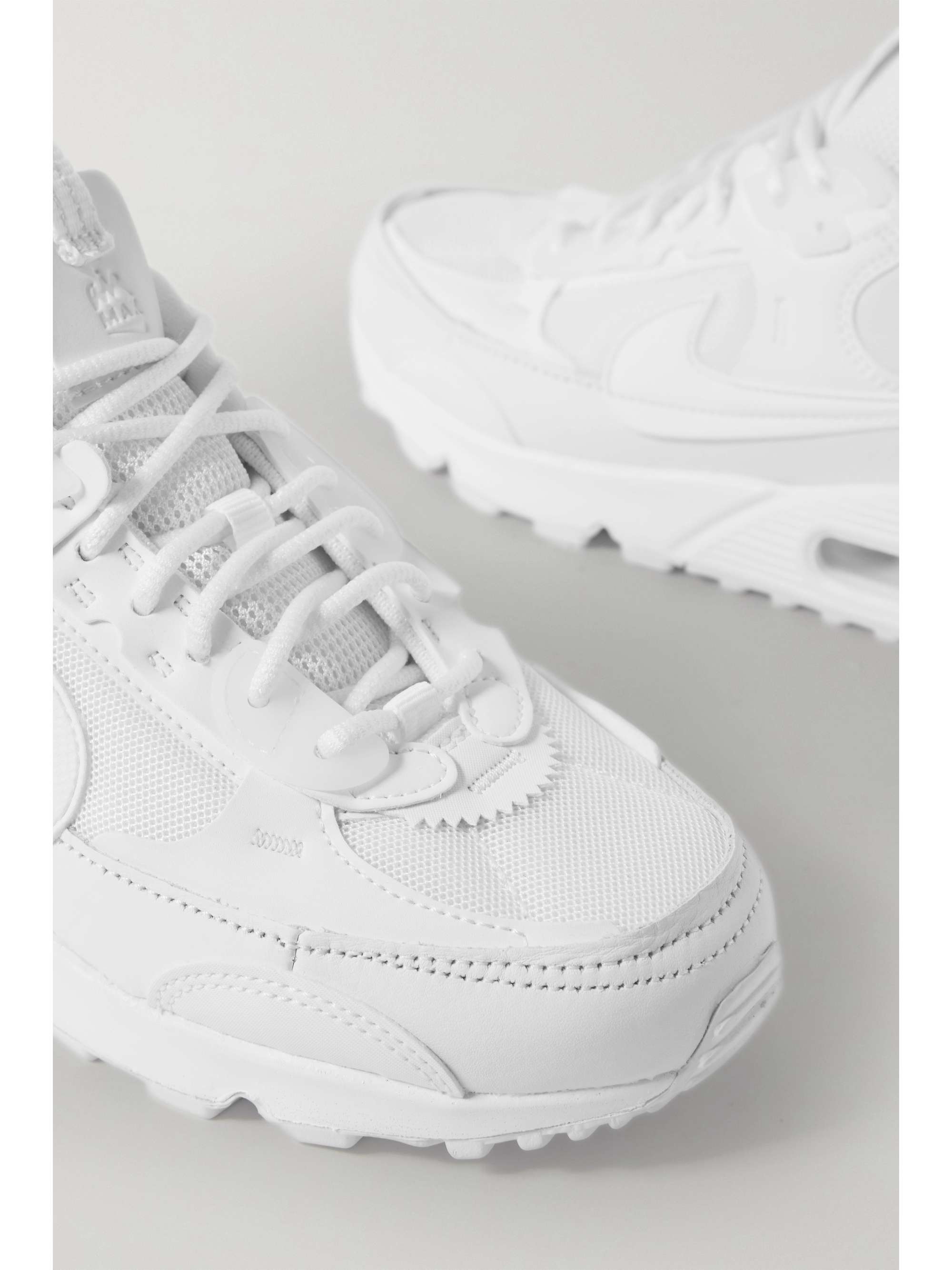 Nike - Air Max 90 Futura Mesh and Leather Sneakers - White - US6 - Net A Porter