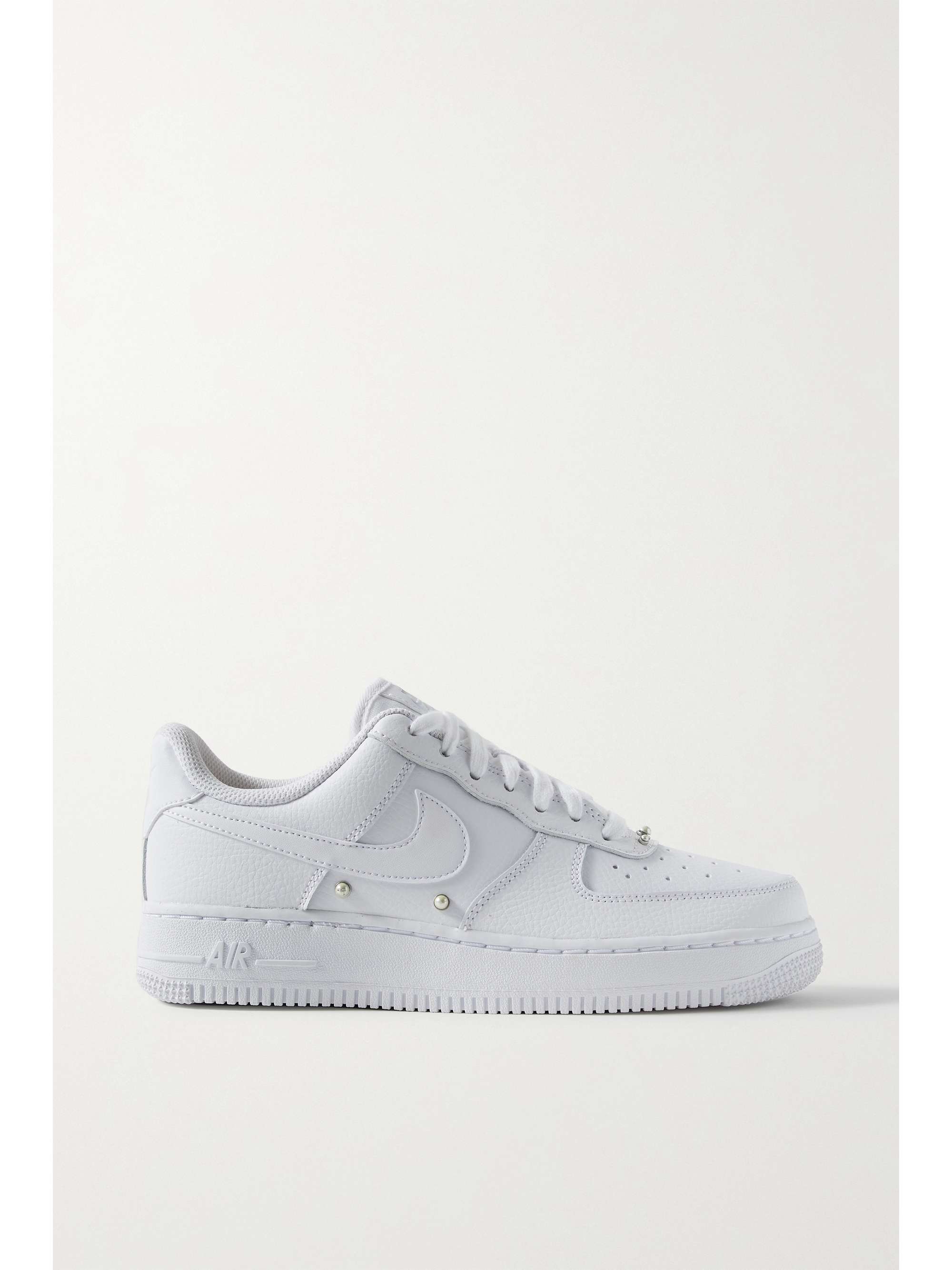 vergaan Vermomd Dank u voor uw hulp NIKE Air Force 1 '07 SE embellished smooth and textured-leather sneakers |  NET-A-PORTER