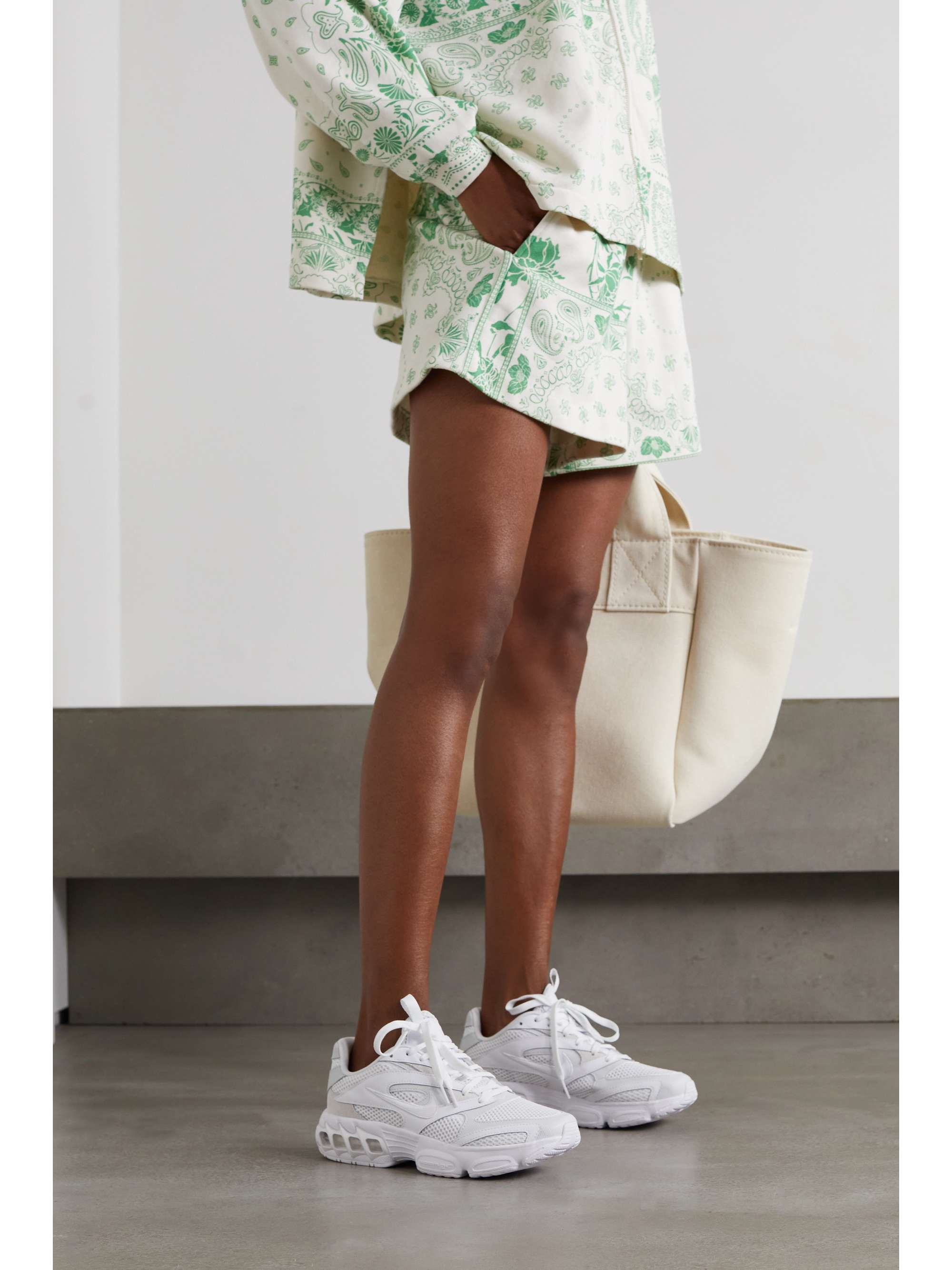 dark water Connected White Zoom Air Fire mesh, faux leather and faux suede sneakers | NIKE | NET-A-PORTER dark water Connected White Zoom Air Fire mesh, faux leather and faux suede sneakers | NIKE | NET-A-PORTER