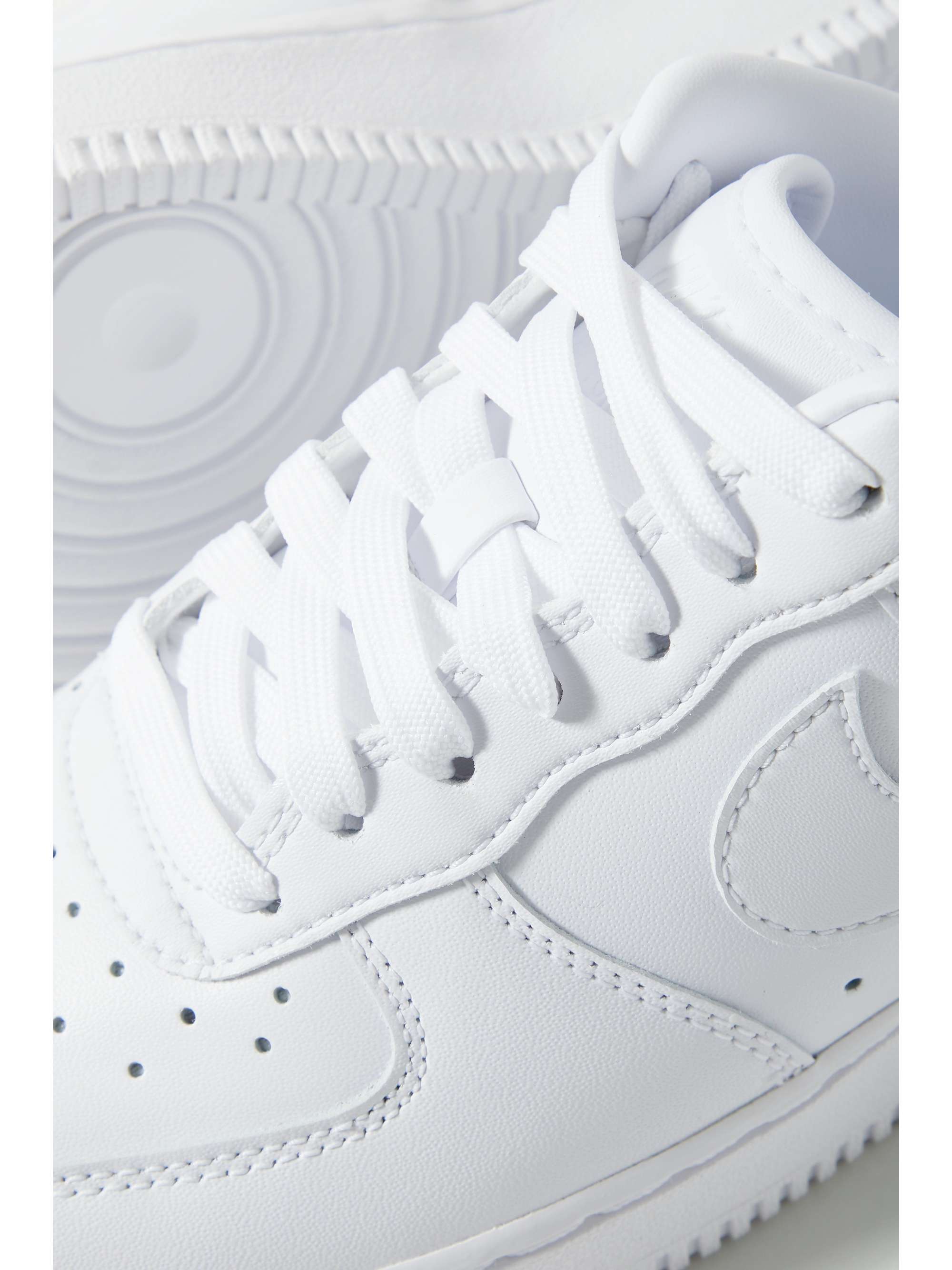 Size 11 - Nike Air Force 1 '07 Premium White Metallic Silver