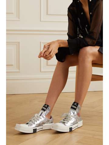 rick owens low canvas